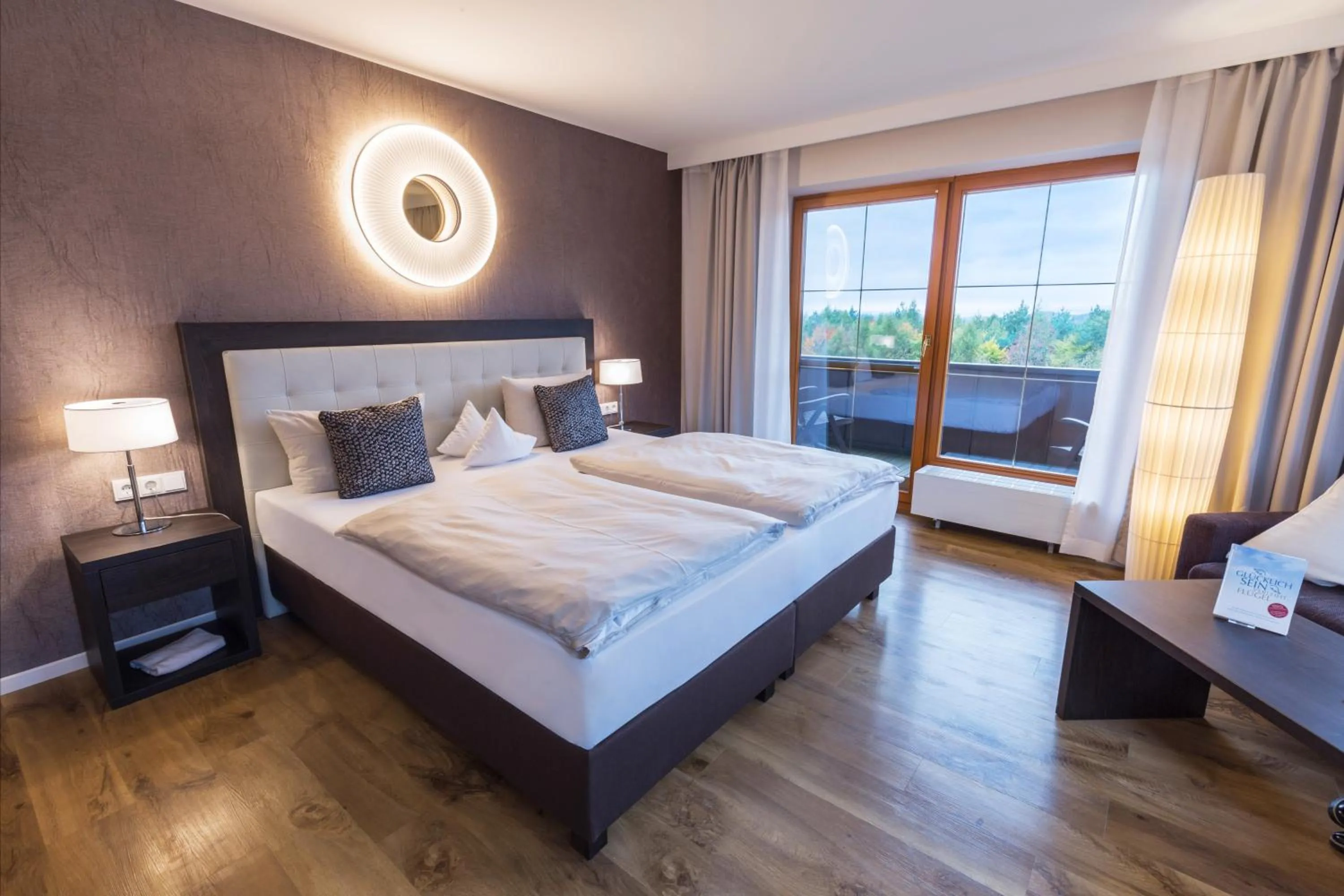 Photo of the whole room, Bed in Der Birkenhof Spa & Genuss Resort