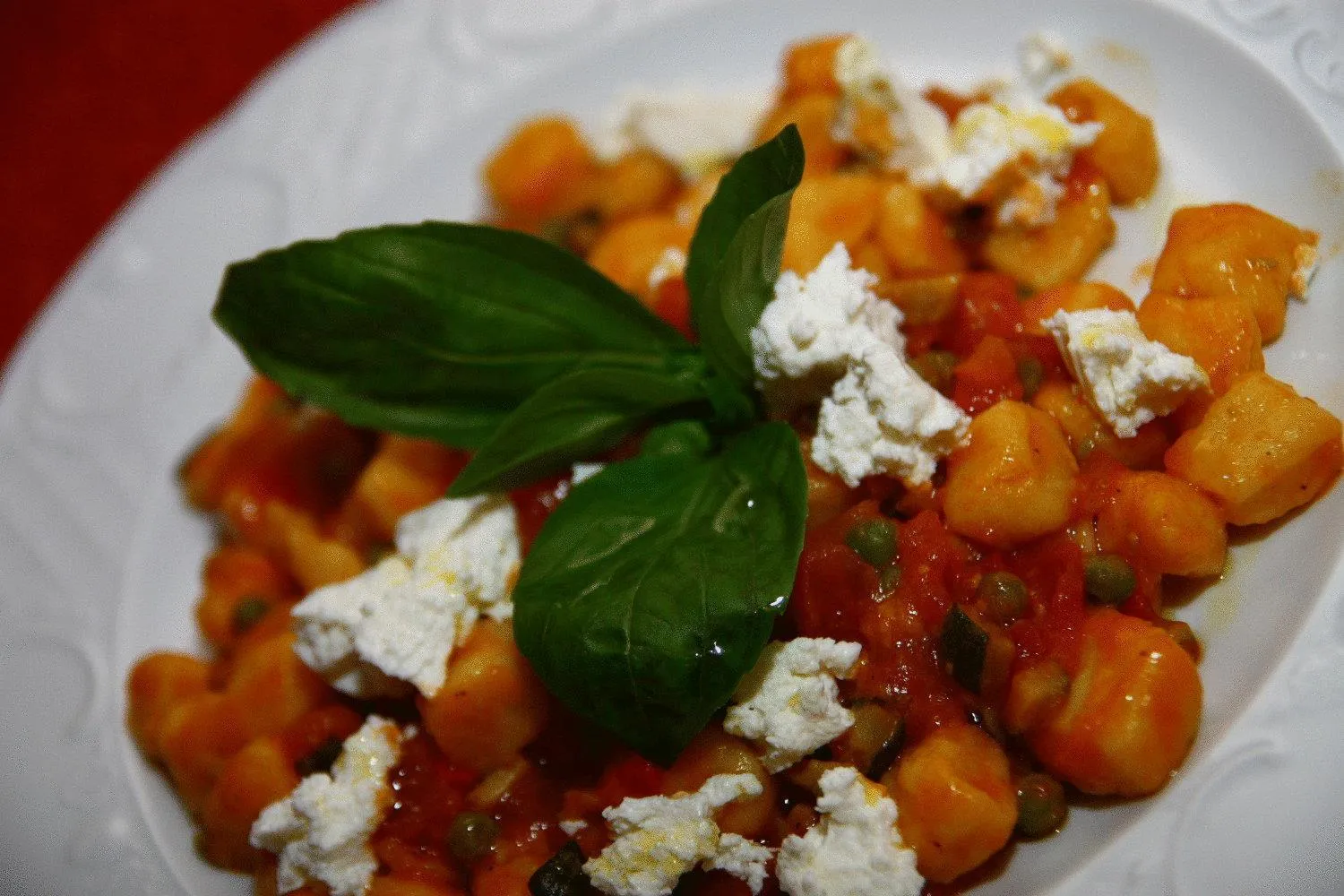 Food in Villa Pambuffetti