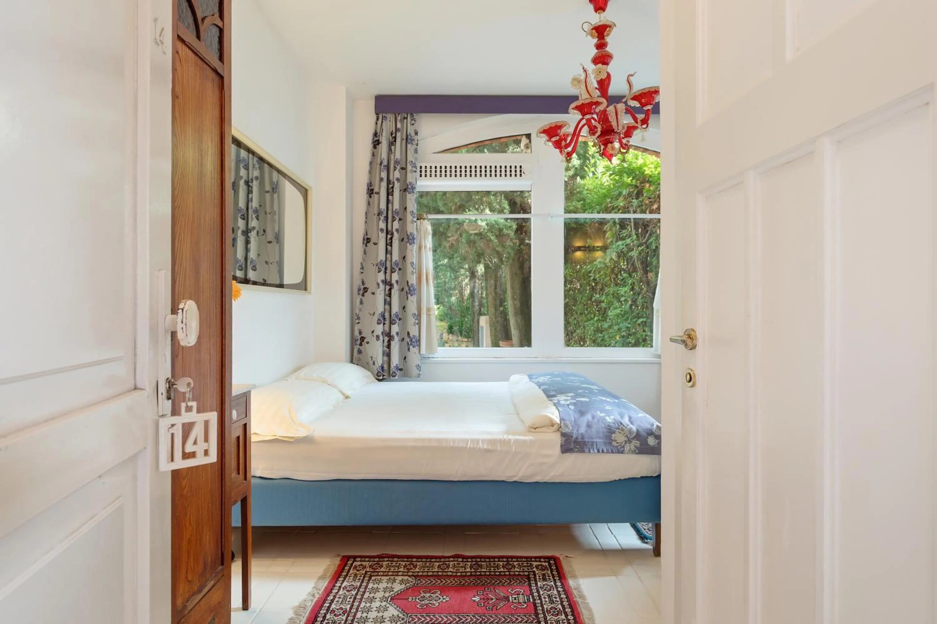 Bed in Villa Pambuffetti