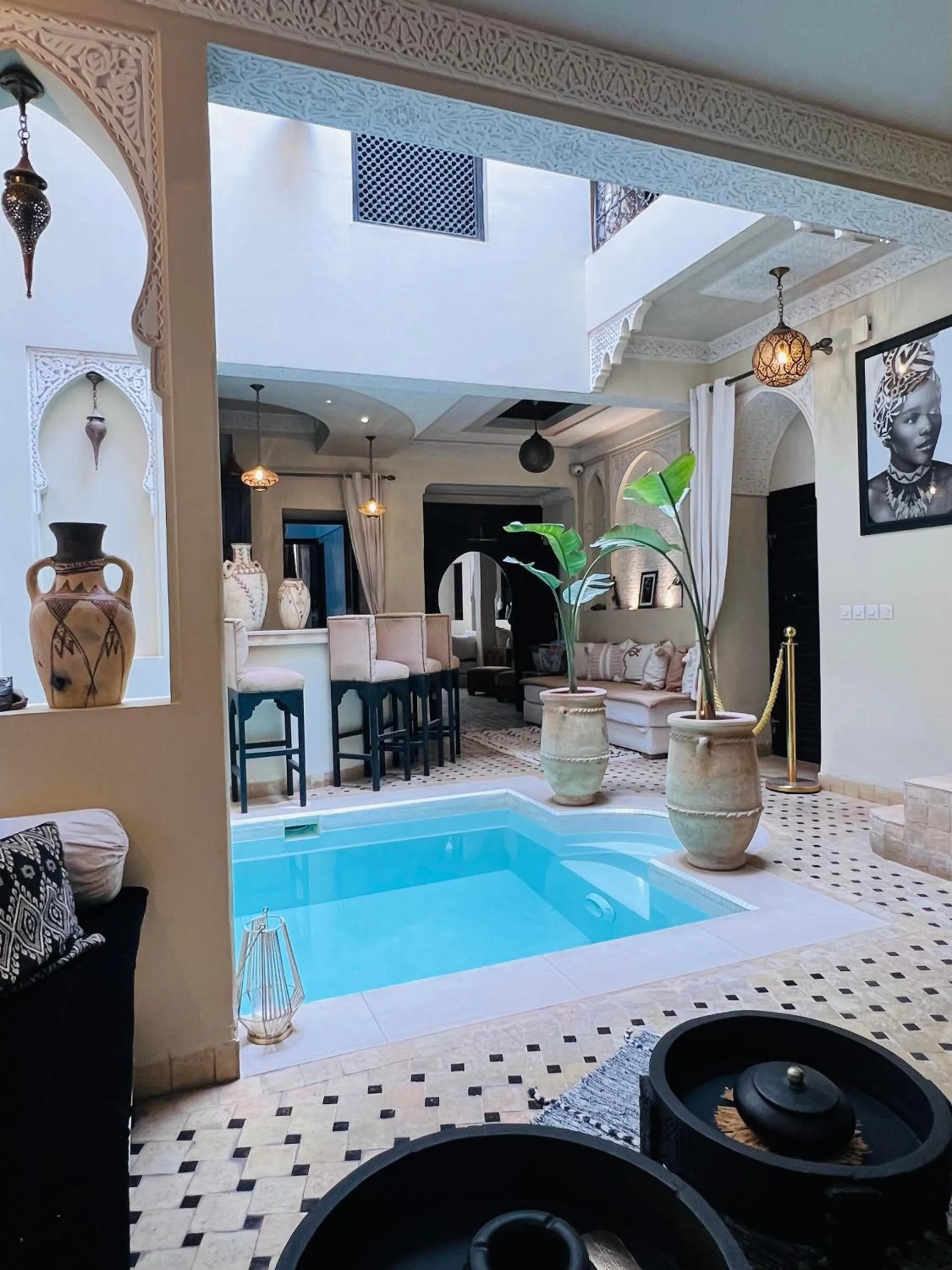 Swimming pool in Riad Rêve d'Or