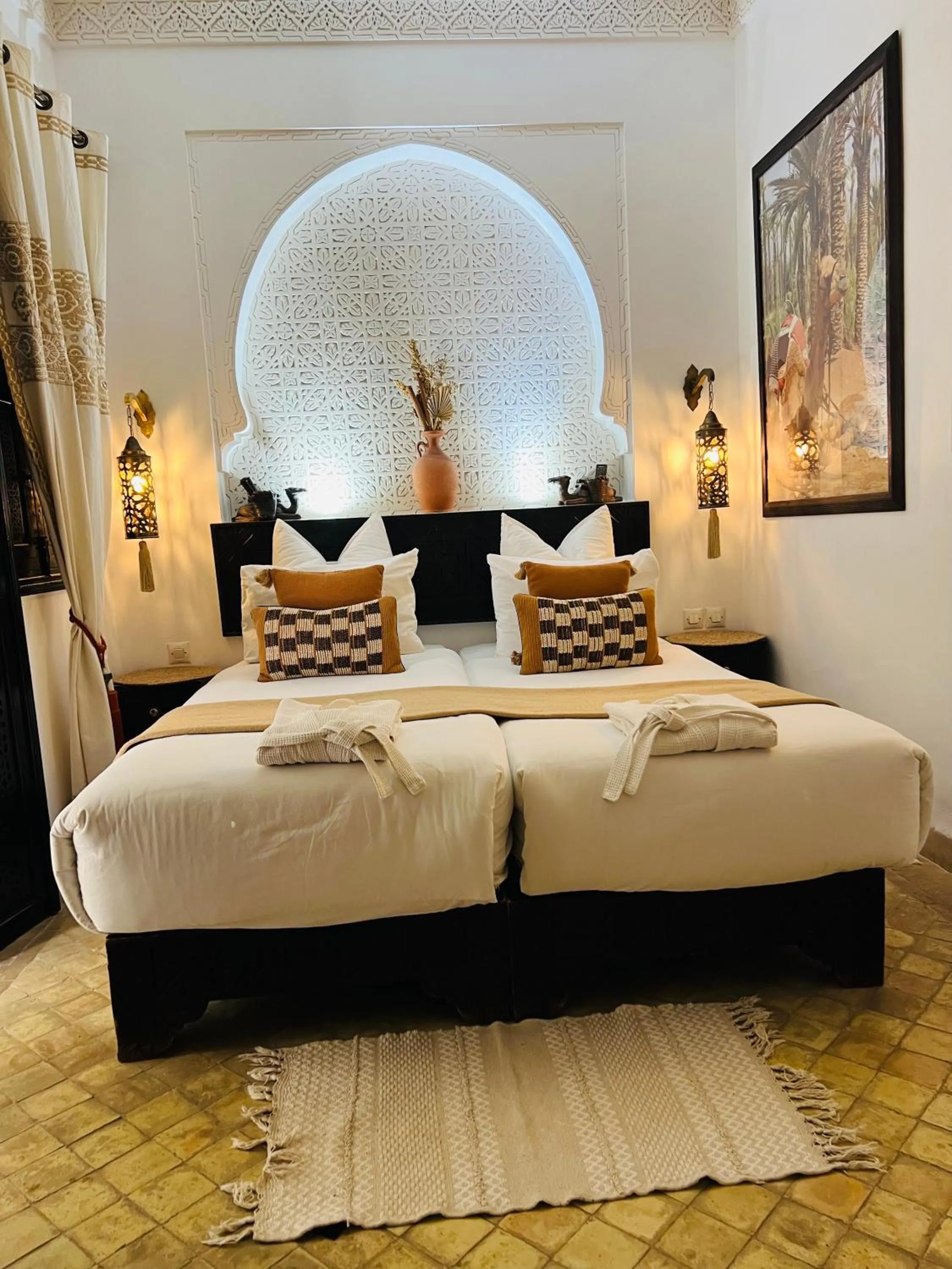 Bed in Riad Rêve d'Or