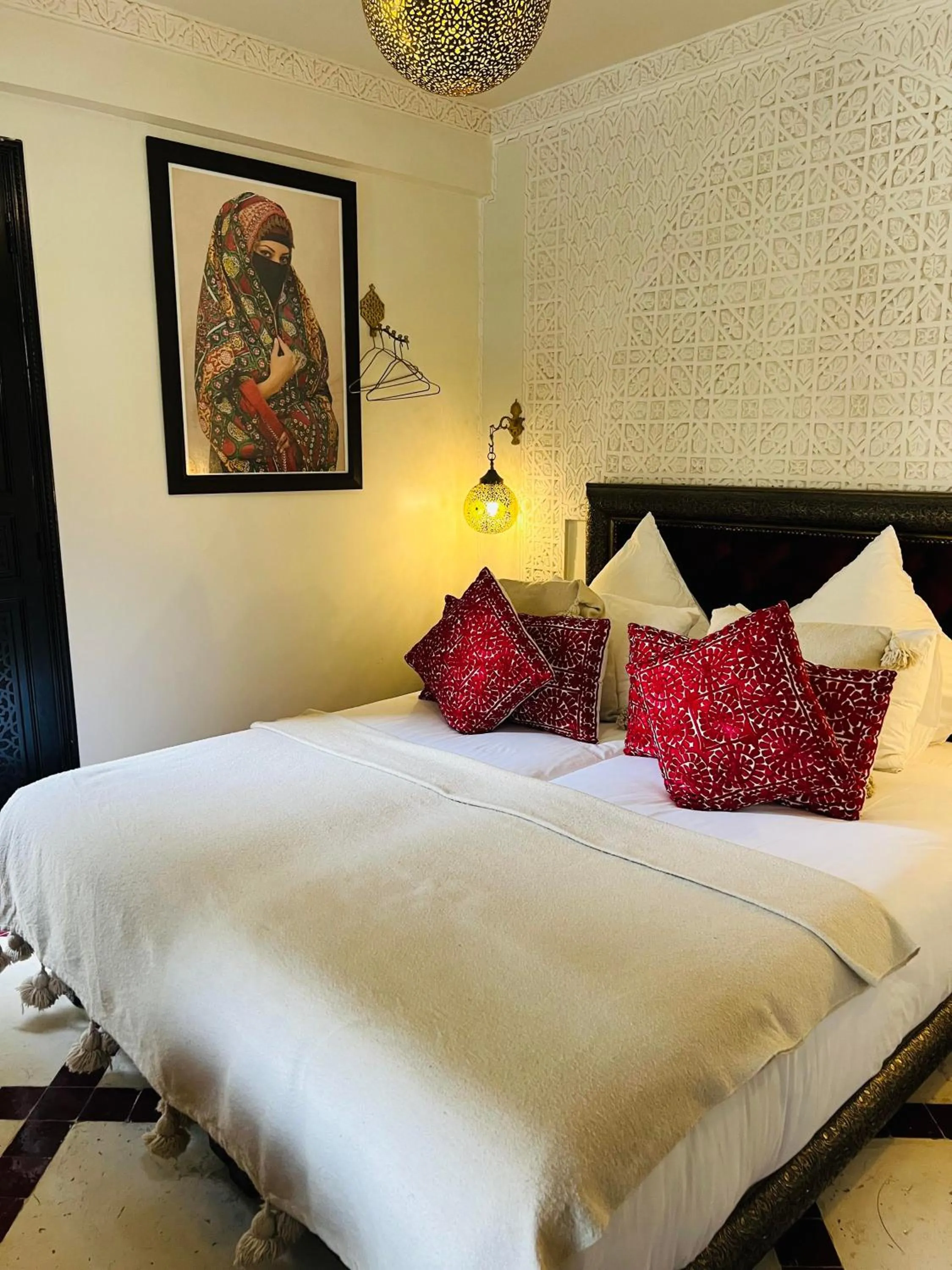 Bed in Riad Rêve d'Or