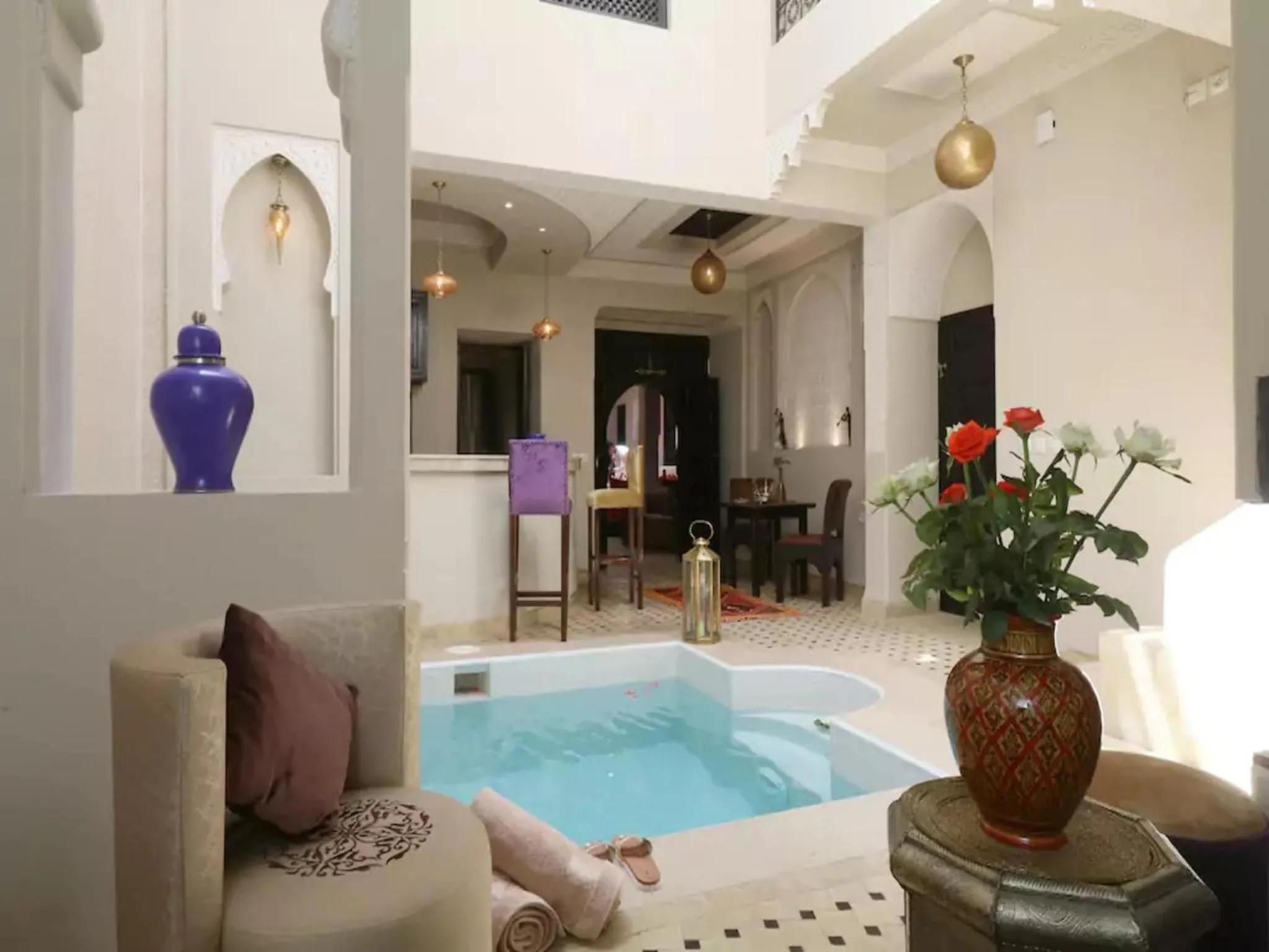 Swimming pool in Riad Rêve d'Or