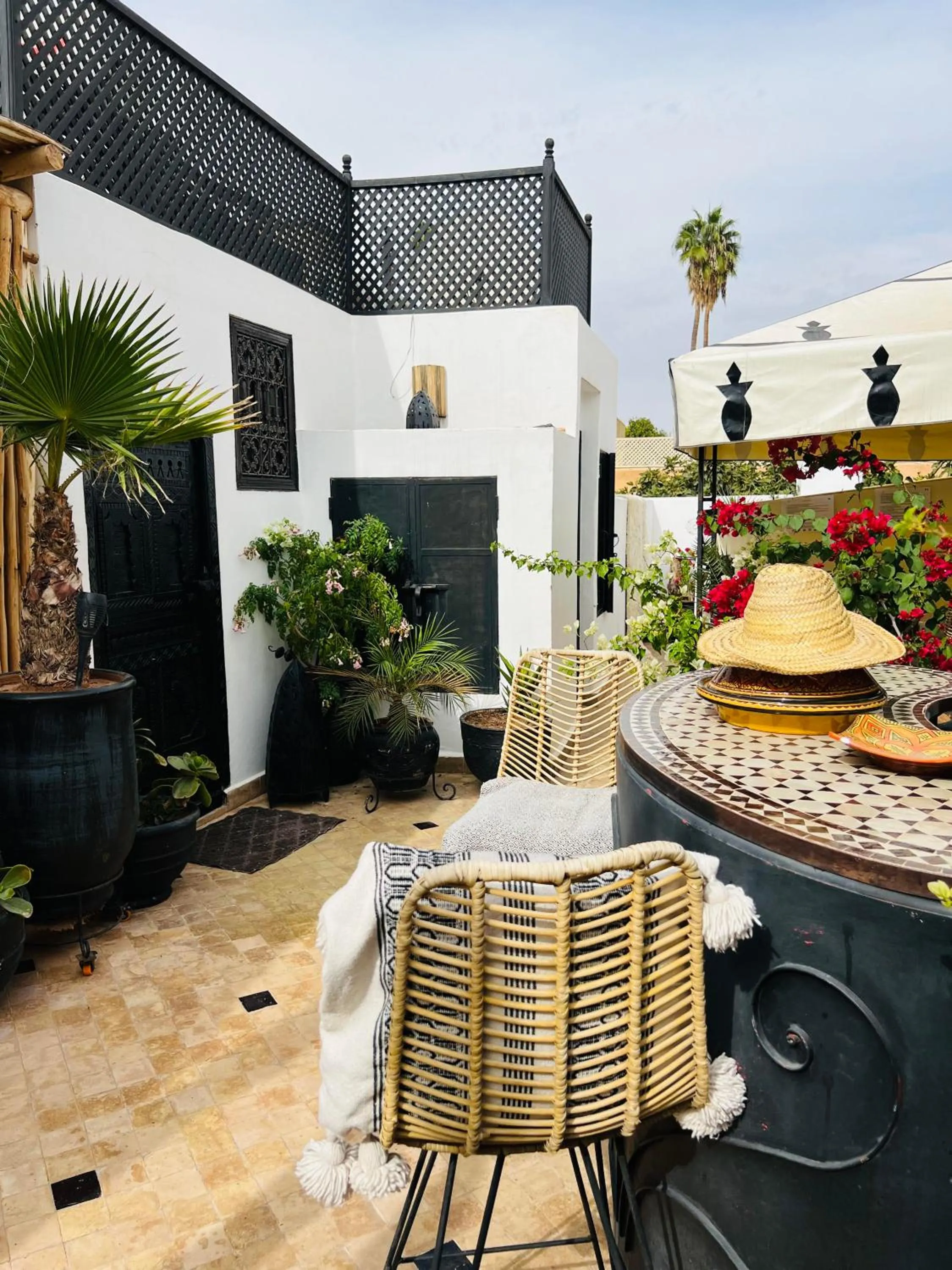 Balcony/Terrace in Riad Rêve d'Or