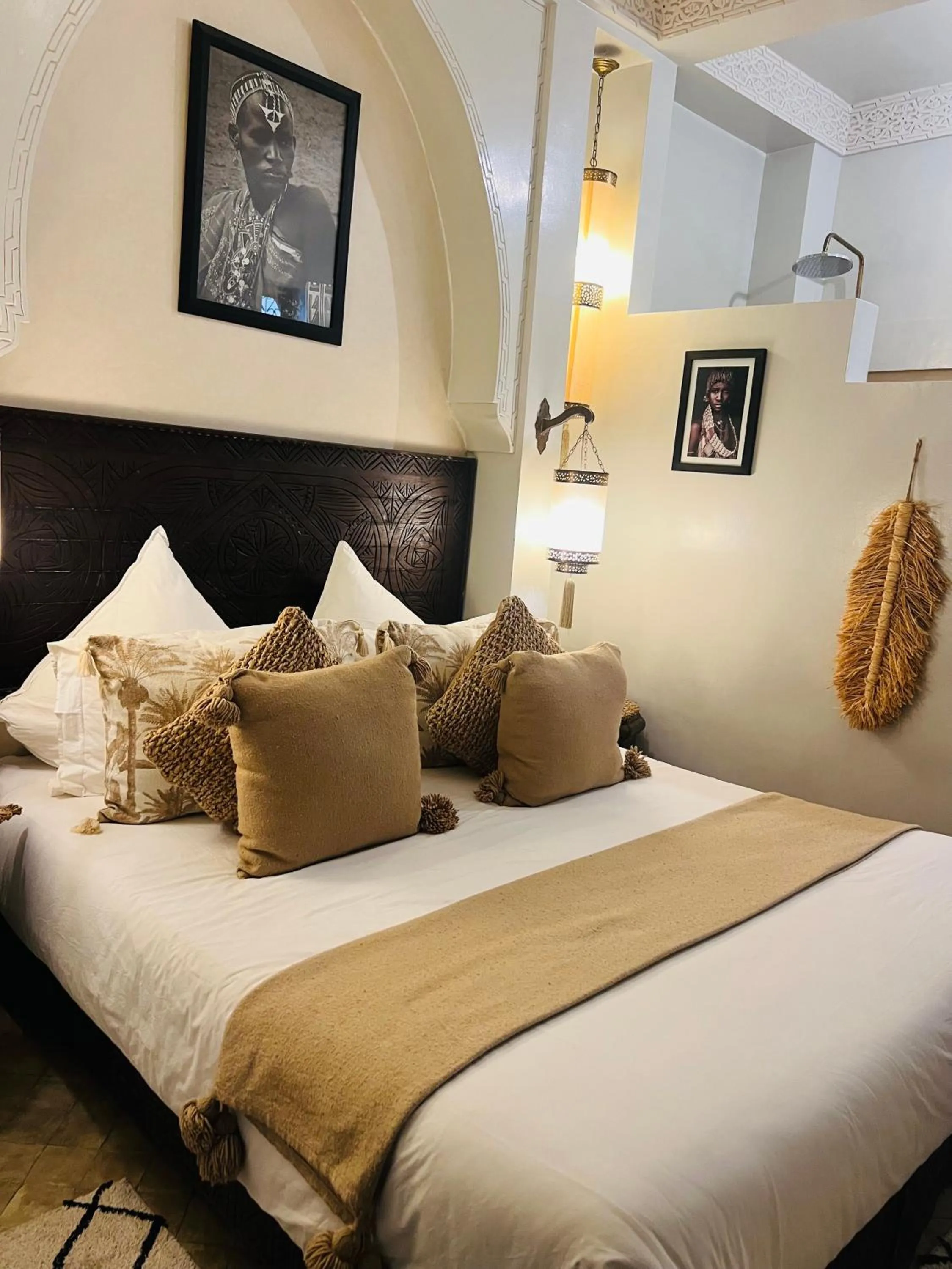 Bed in Riad Rêve d'Or