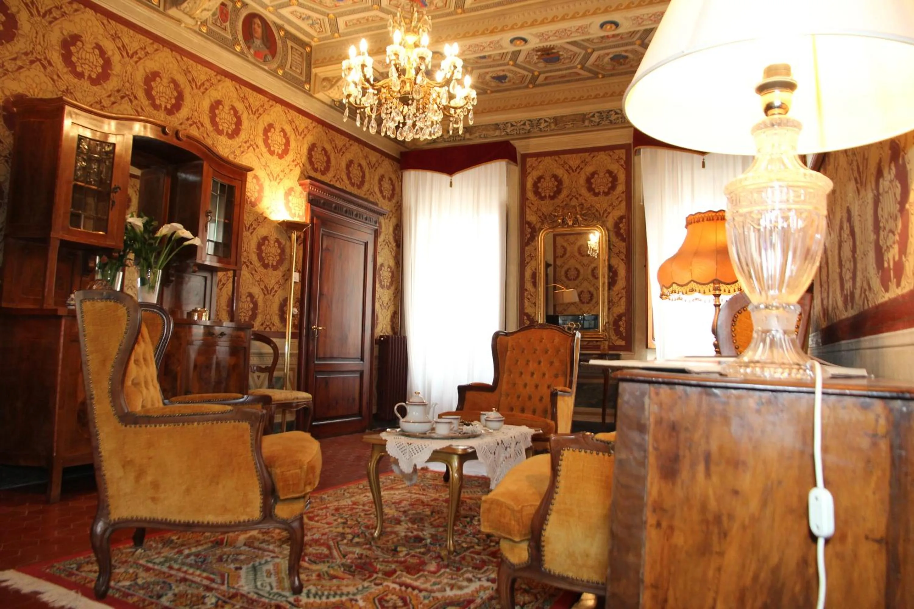 Communal lounge/ TV room in Residenza Dei Ricci