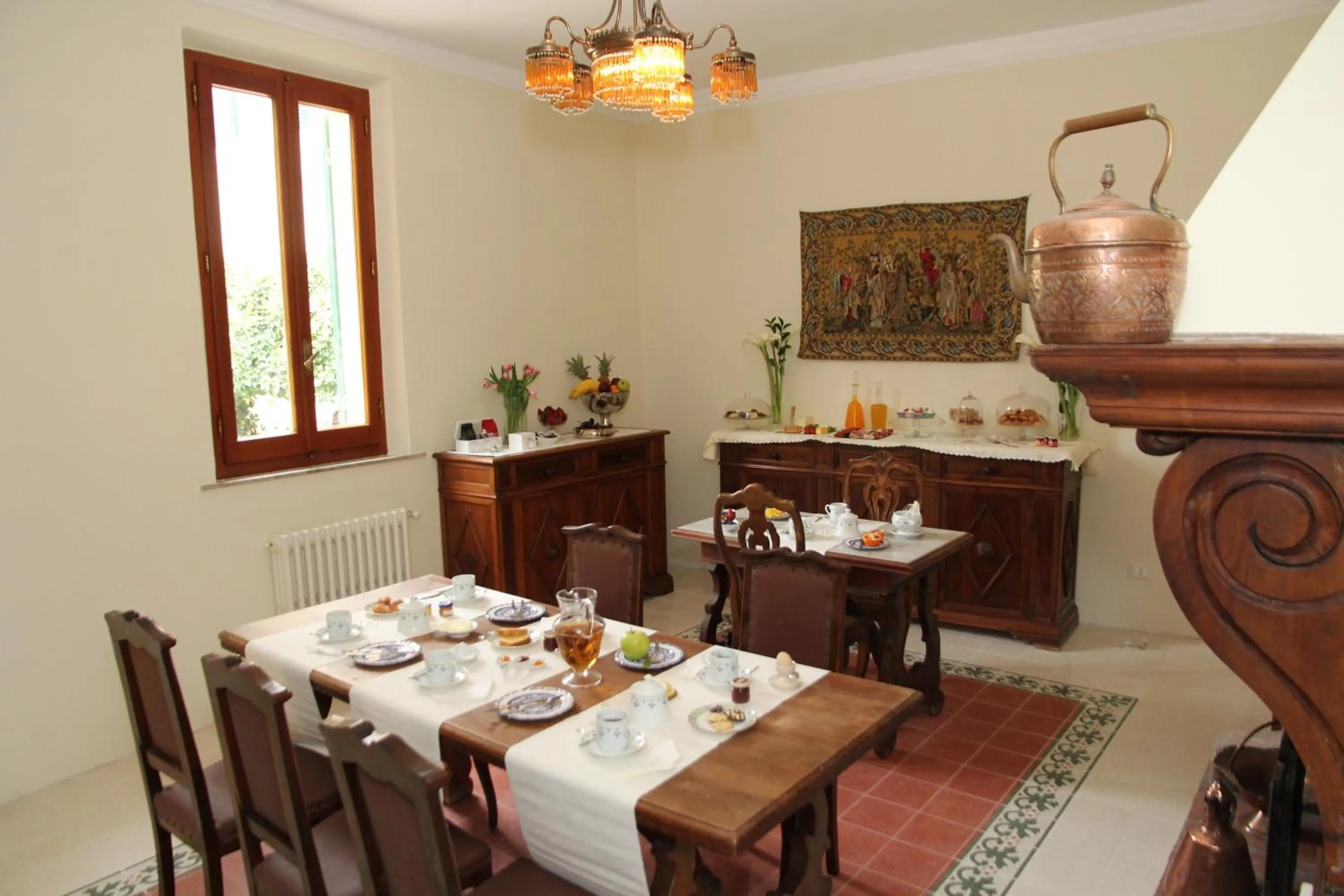 Communal kitchen in Residenza Dei Ricci