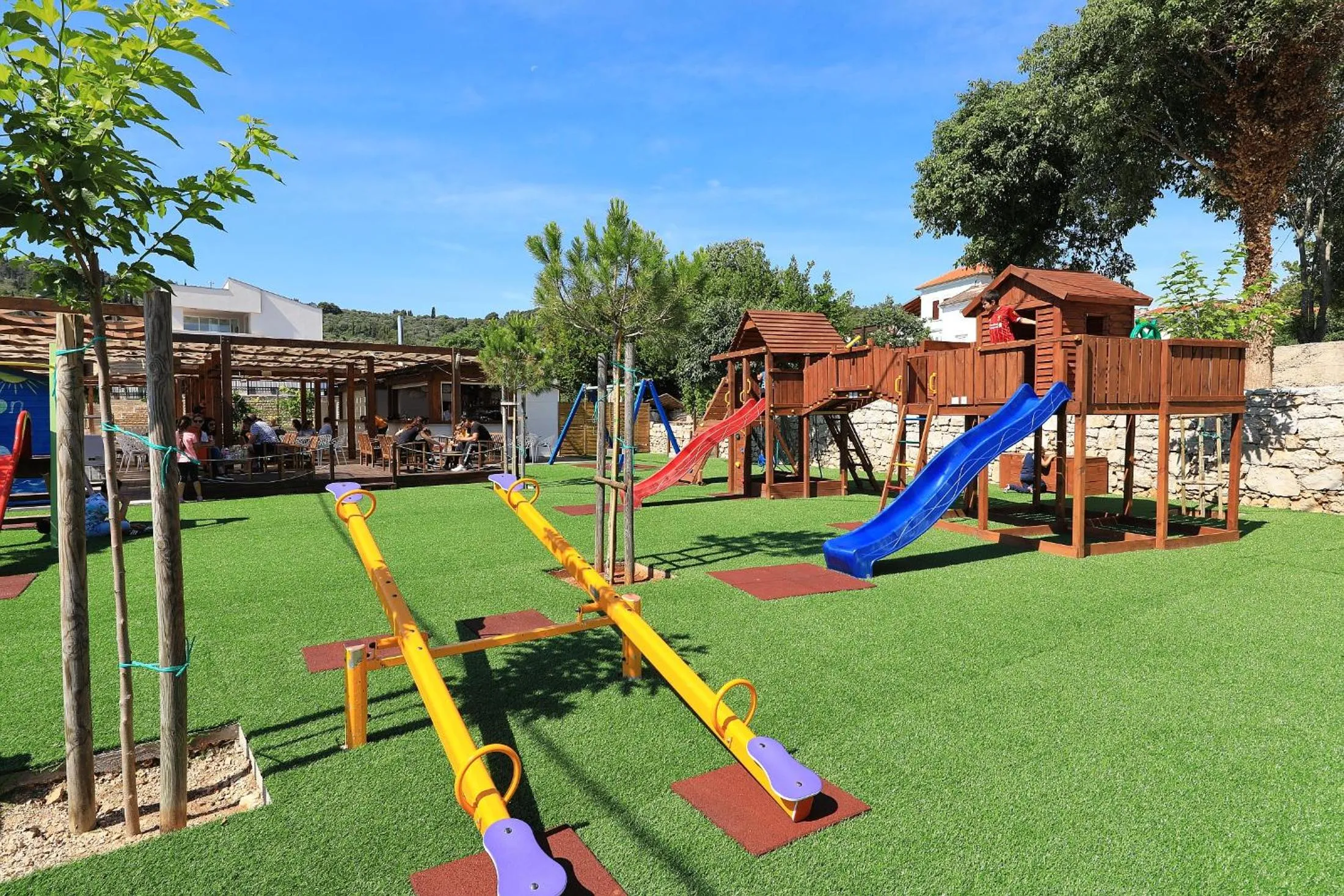 Children play ground in Vile Dalmacija