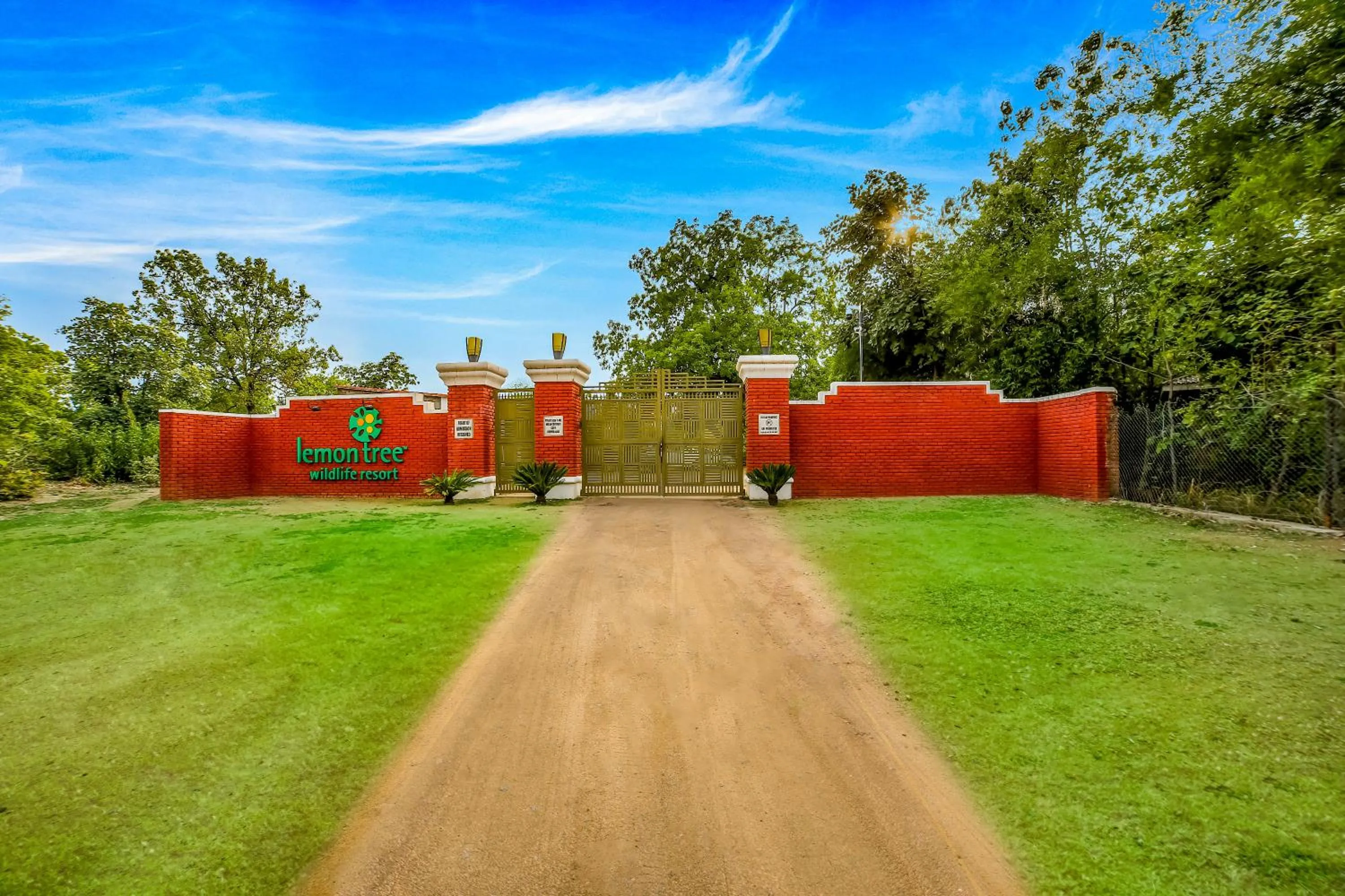 Facade/entrance in Lemon Tree Wildlife Resort, Bandhavgarh