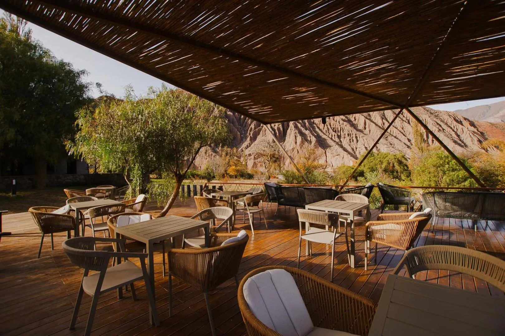 Seating area in La Comarca Hotel