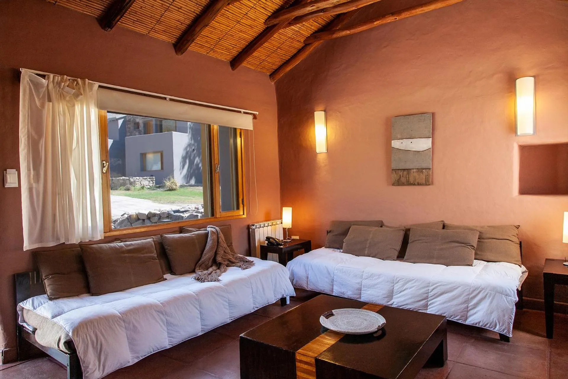 Bed in La Comarca Hotel