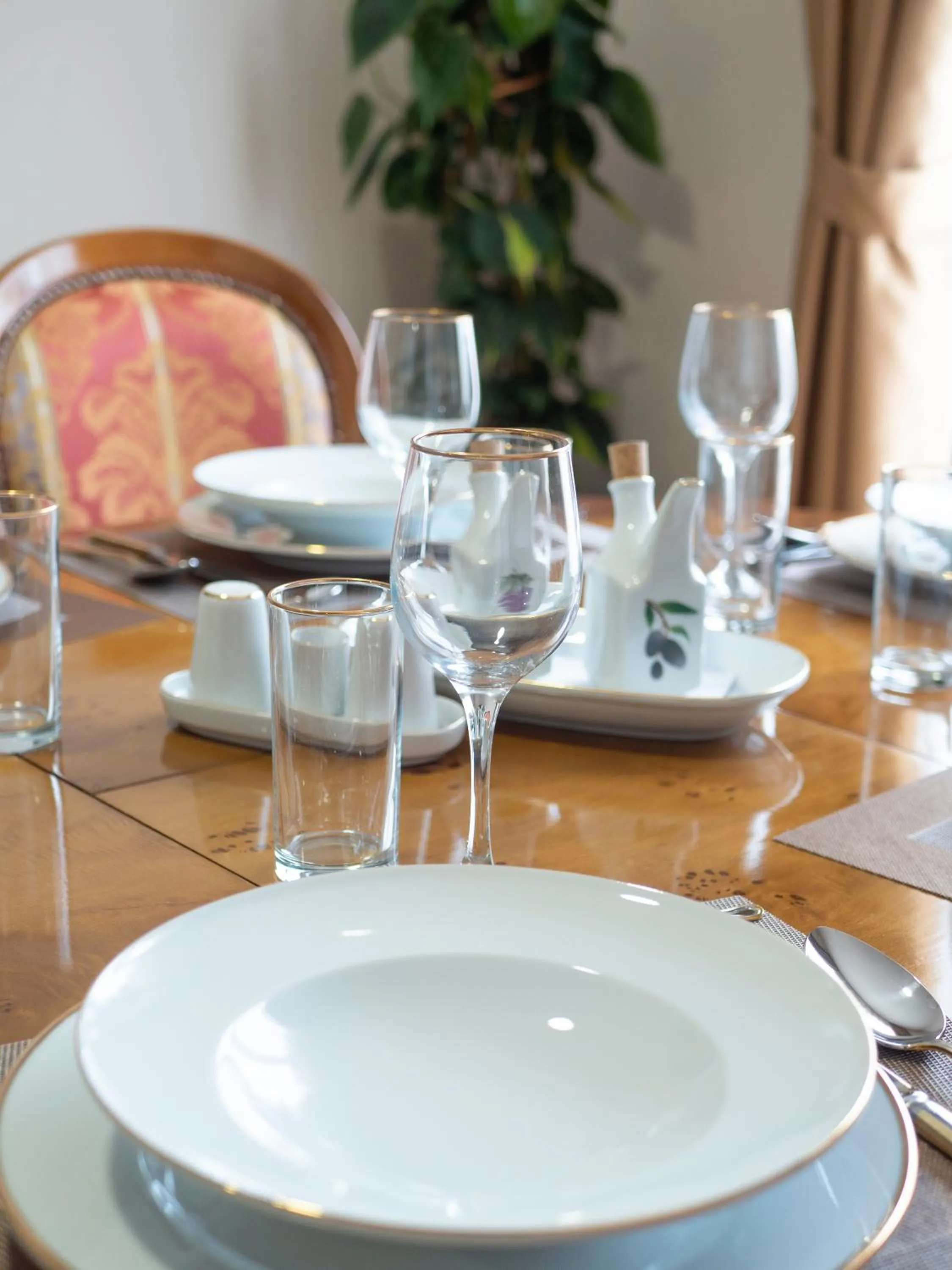 Dining area in Hotel Perun