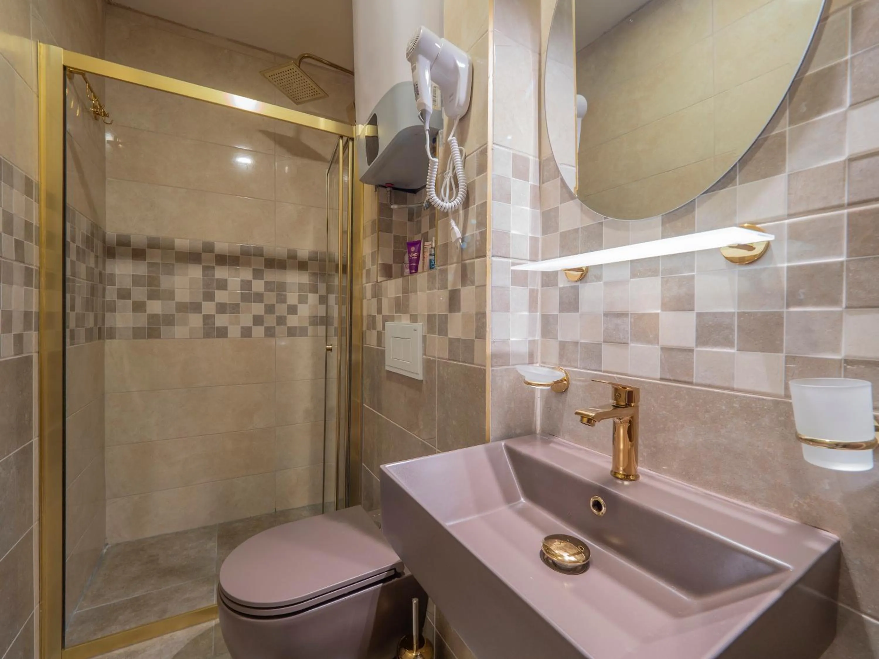 Bathroom in Hotel Perun