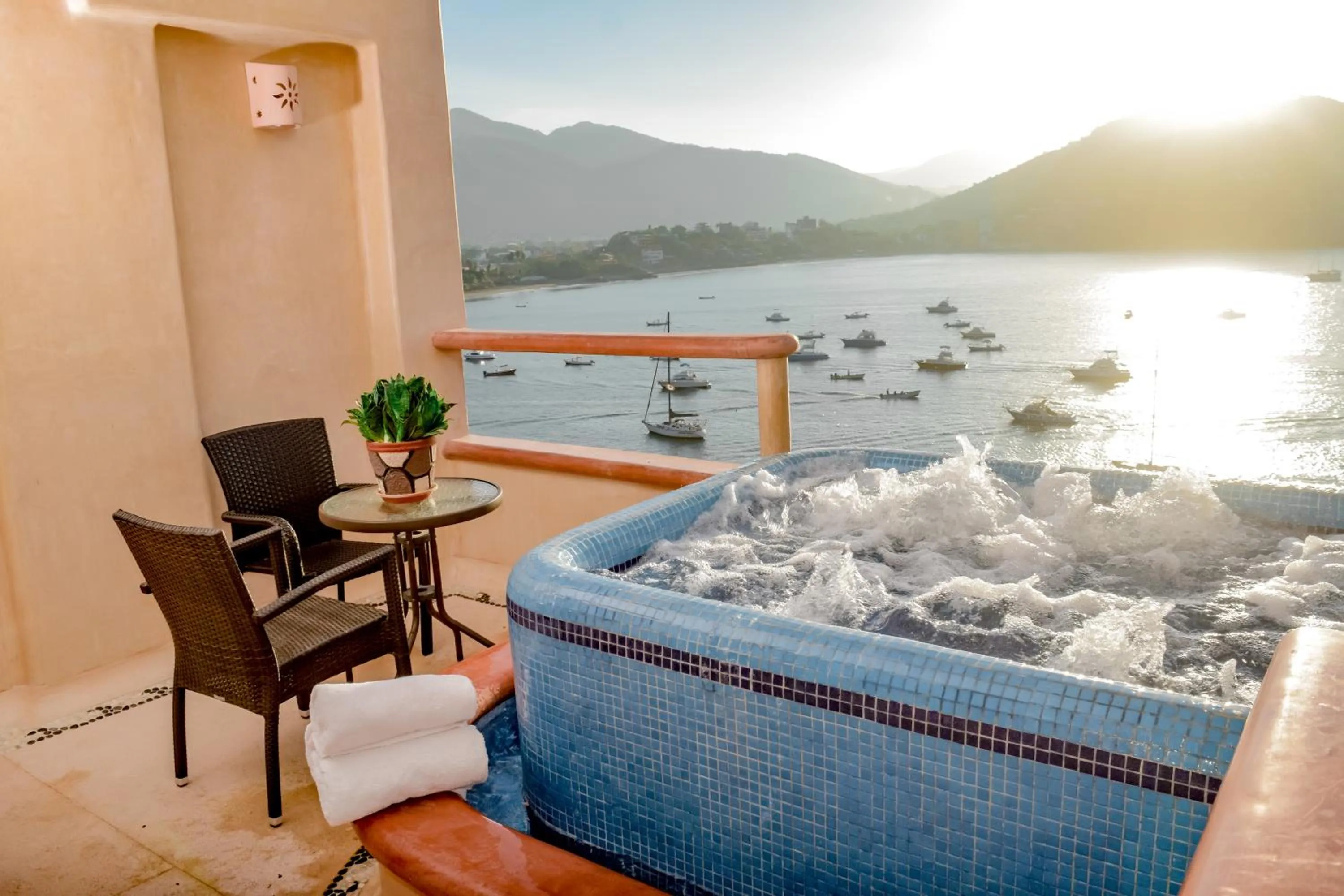 Balcony/Terrace in Villa del Pescador