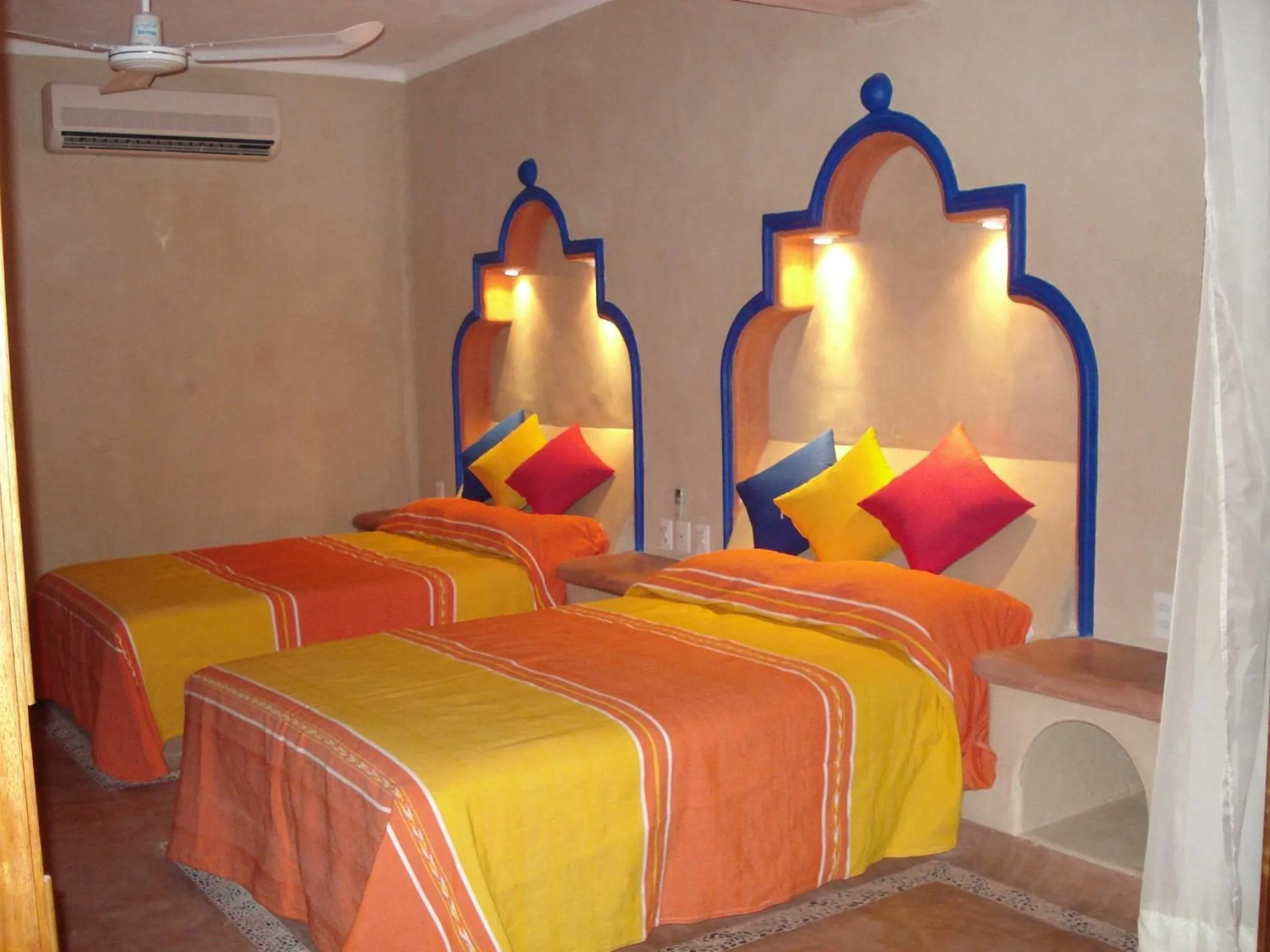 Bed in Villa del Pescador