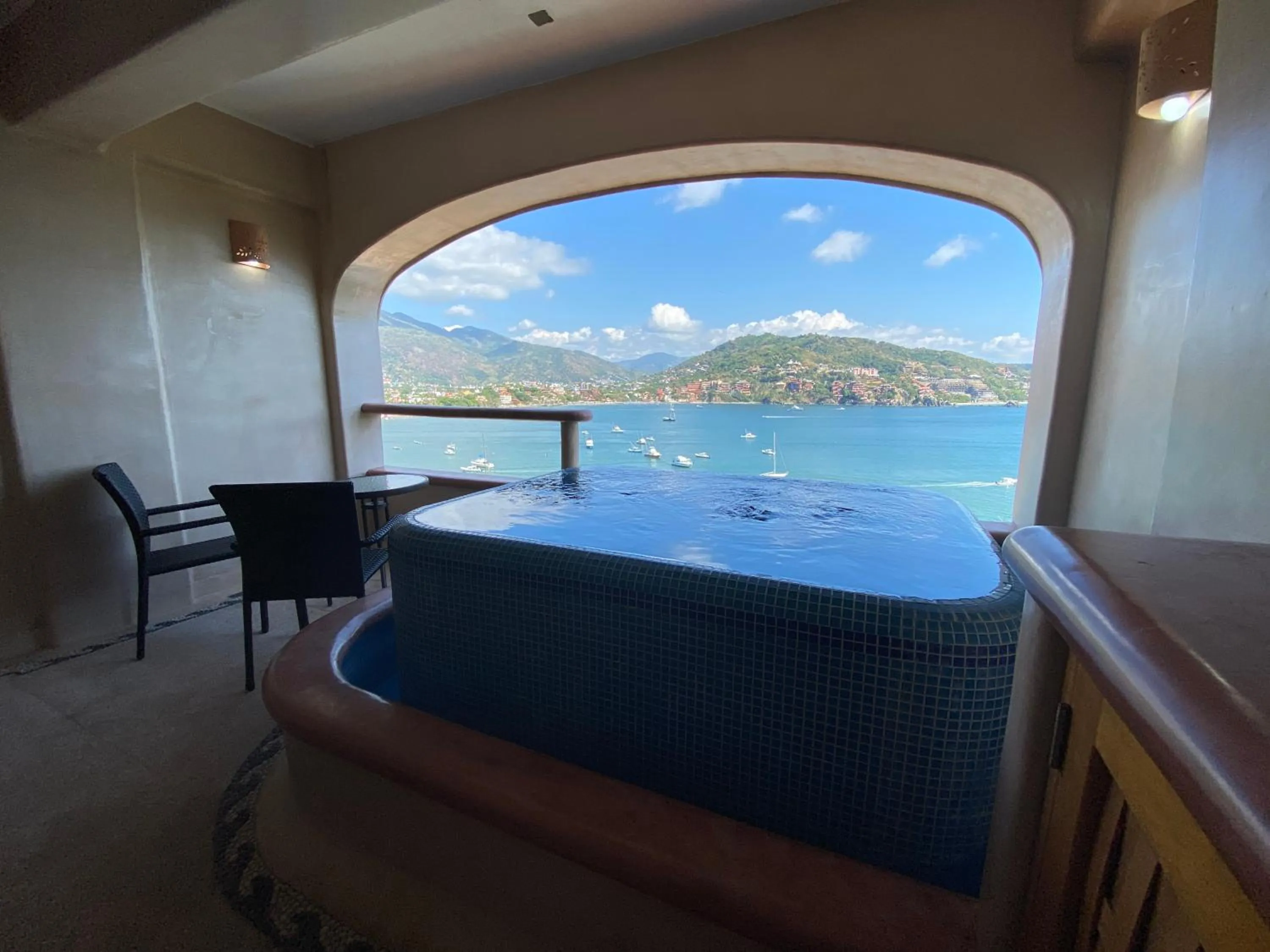 Sea view in Villa del Pescador