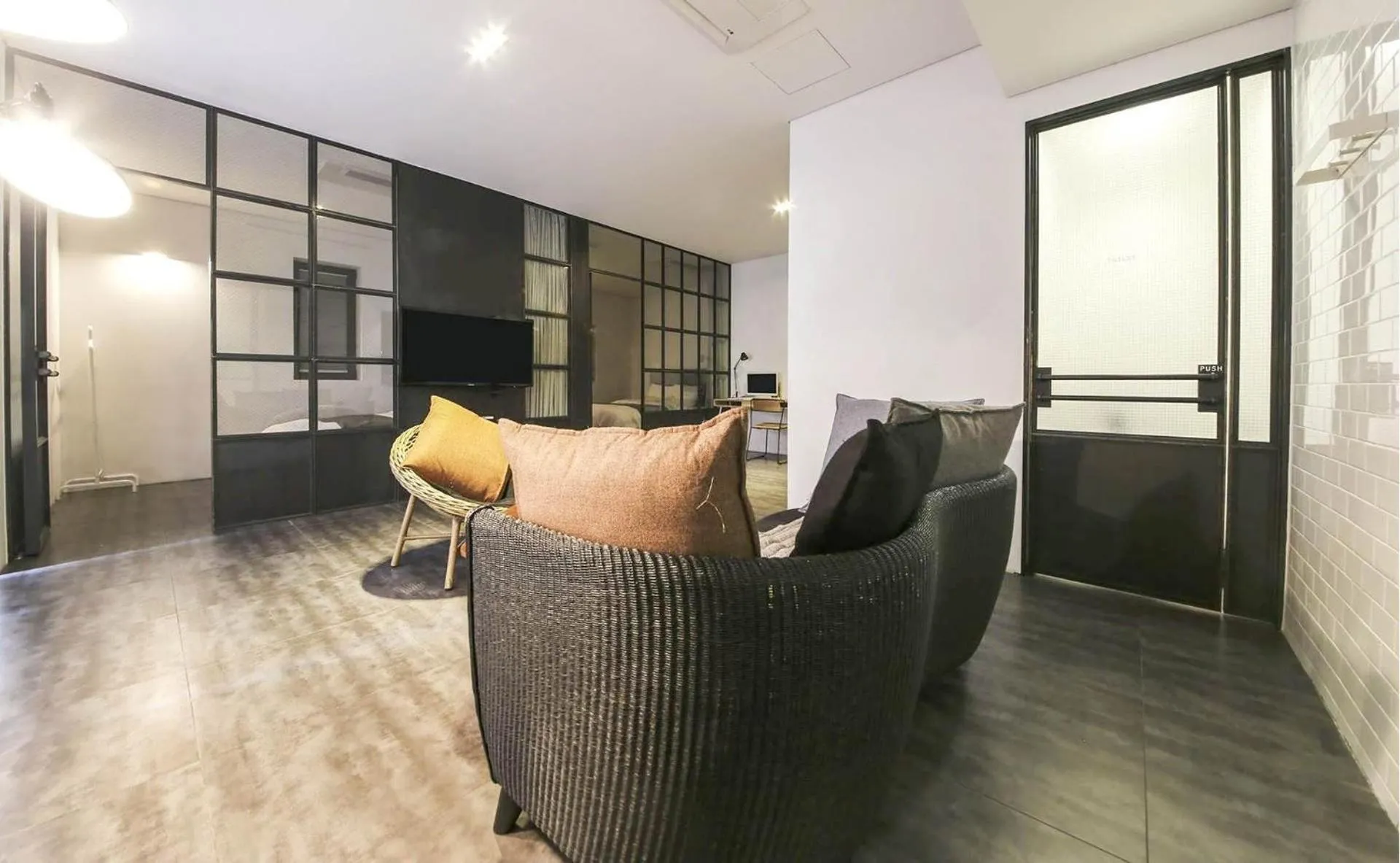 Living room in Ami Boutique Hotel, Yongin
