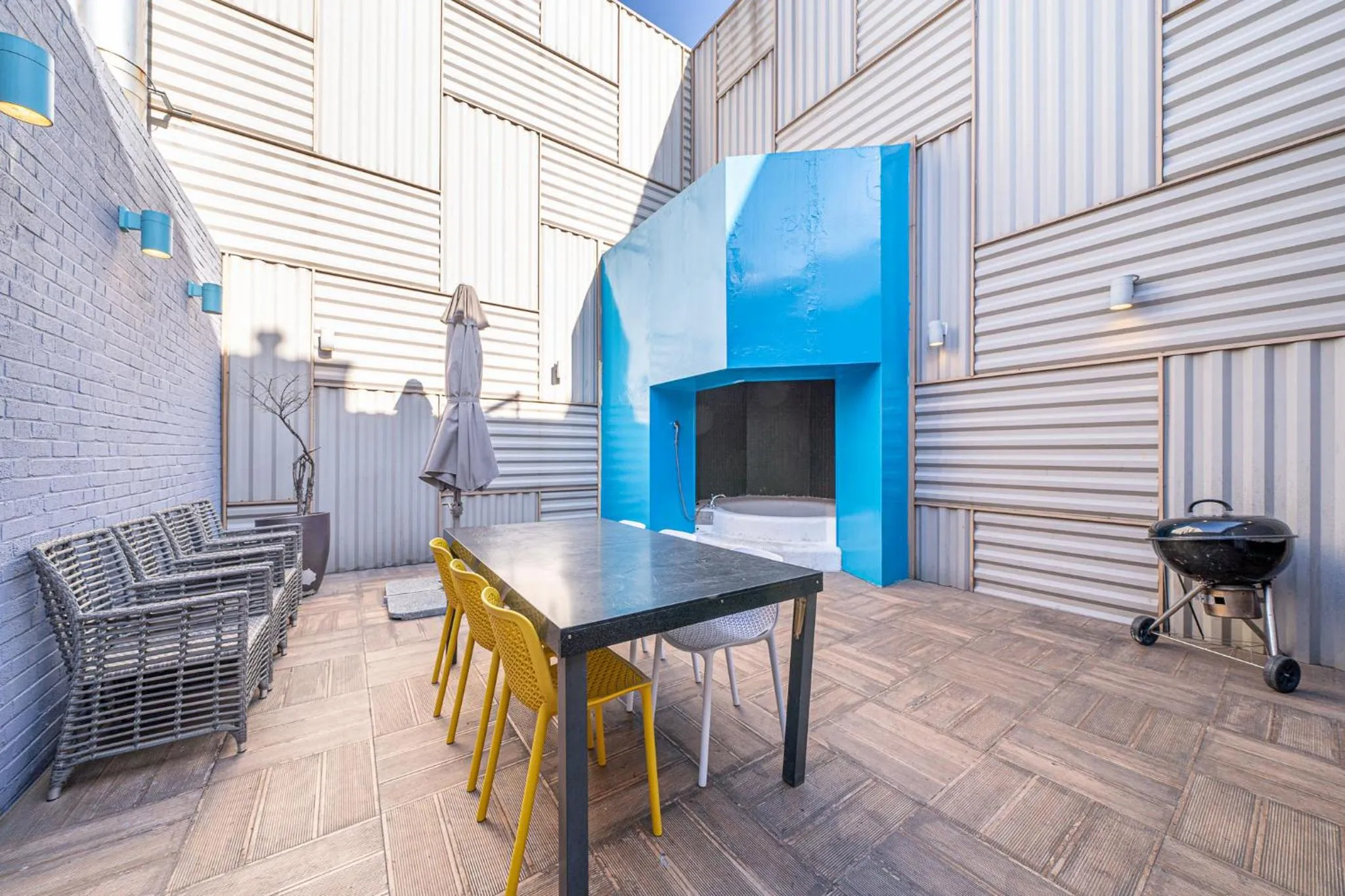 BBQ facilities in Ami Boutique Hotel, Yongin