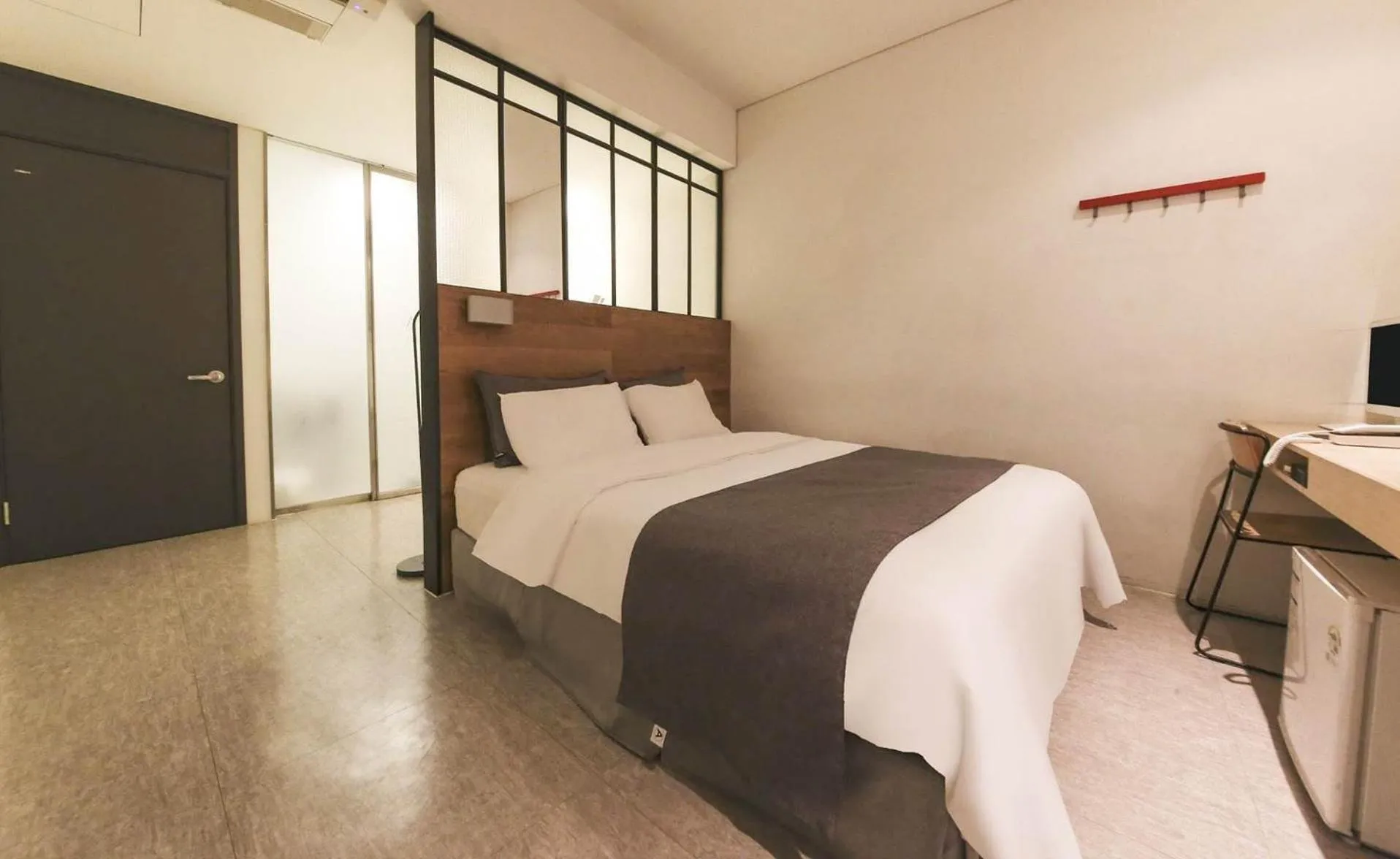 Bedroom, Bed in Ami Boutique Hotel, Yongin