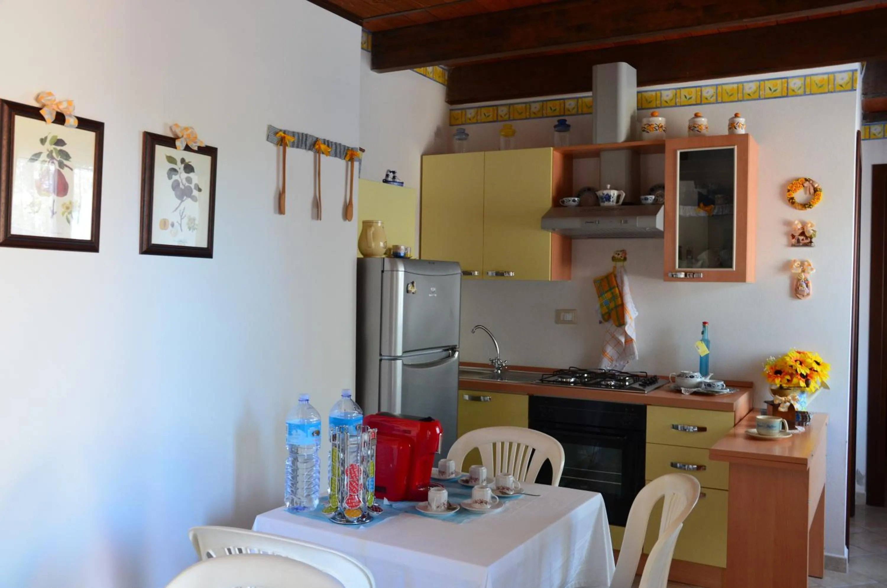 Italian breakfast in La Vecchia Montagna B&B