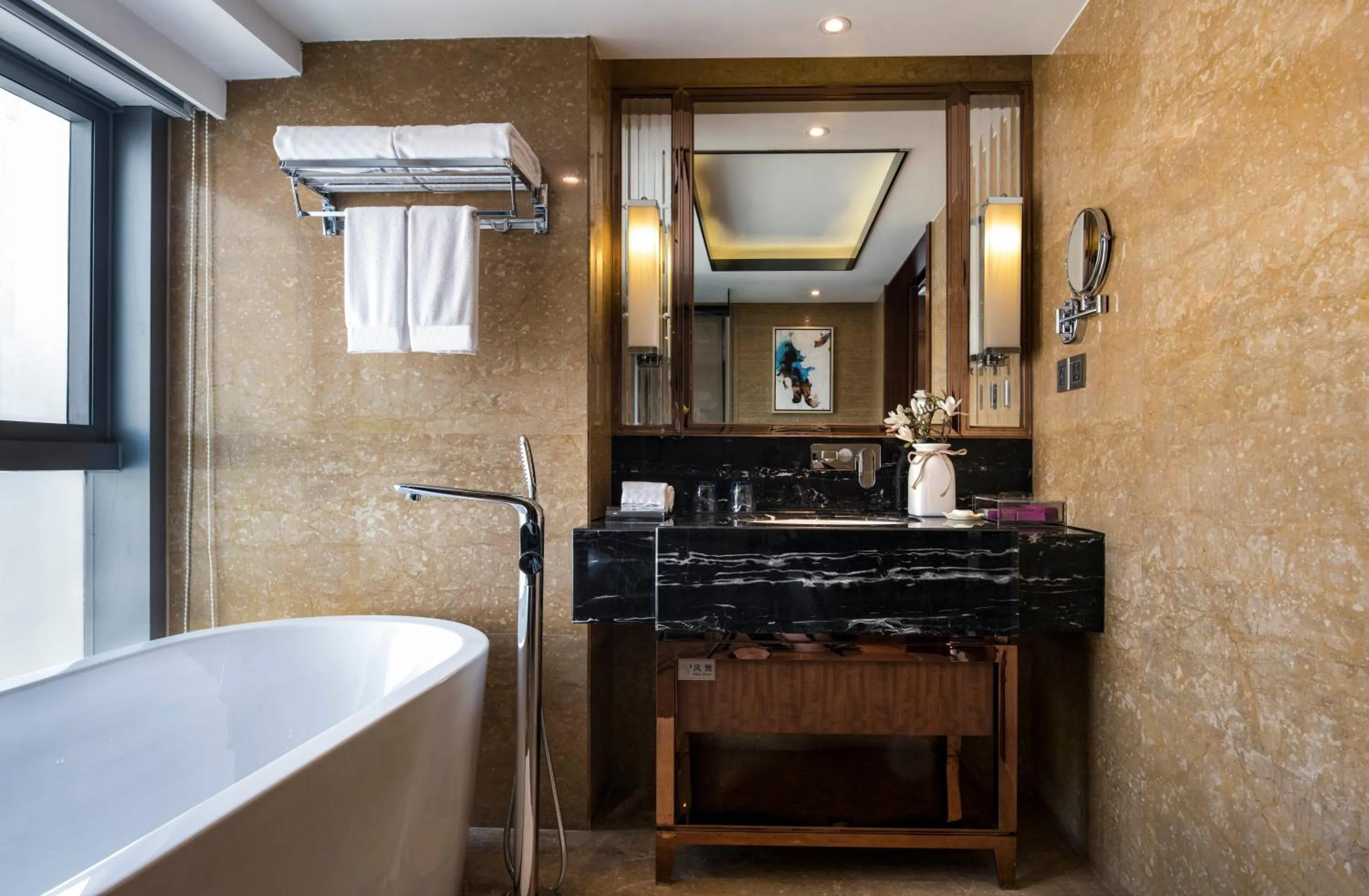 Bathroom in Sentosa Hotel Apartment Taoyuan Branch