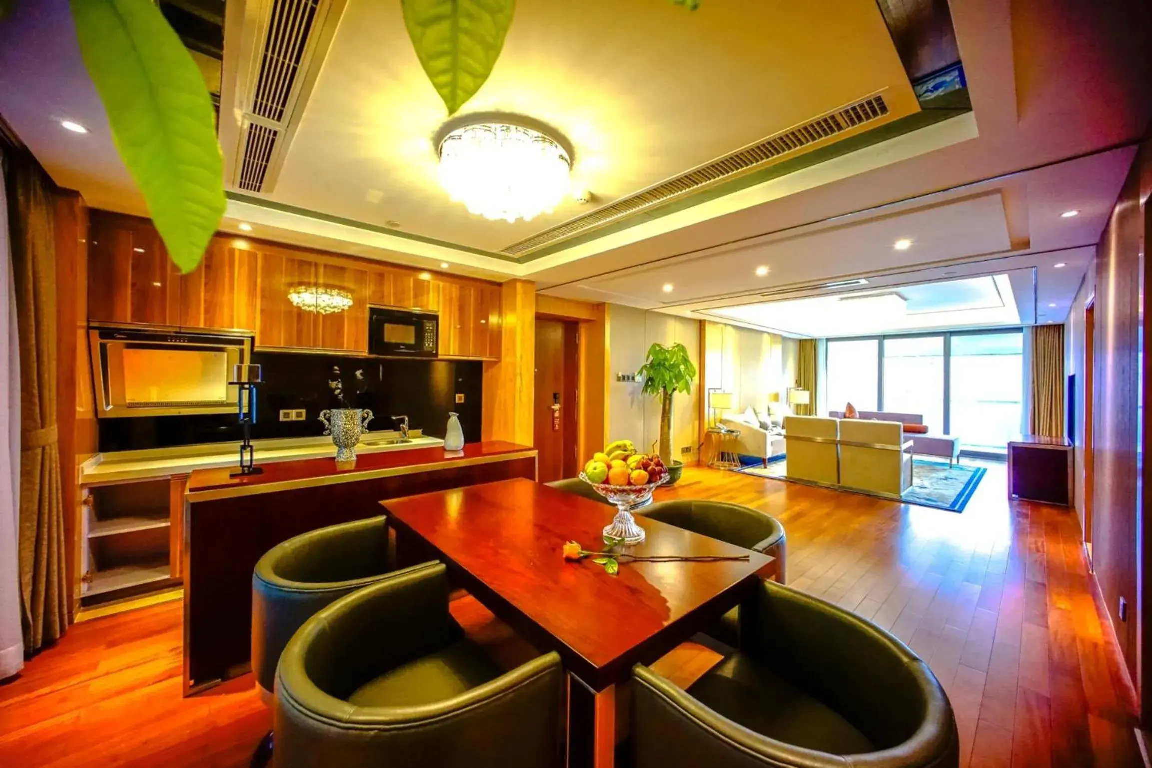 Living room in Sentosa Hotel Apartment Taoyuan Branch Living room in Sentosa Hotel Apartment Taoyuan Branch