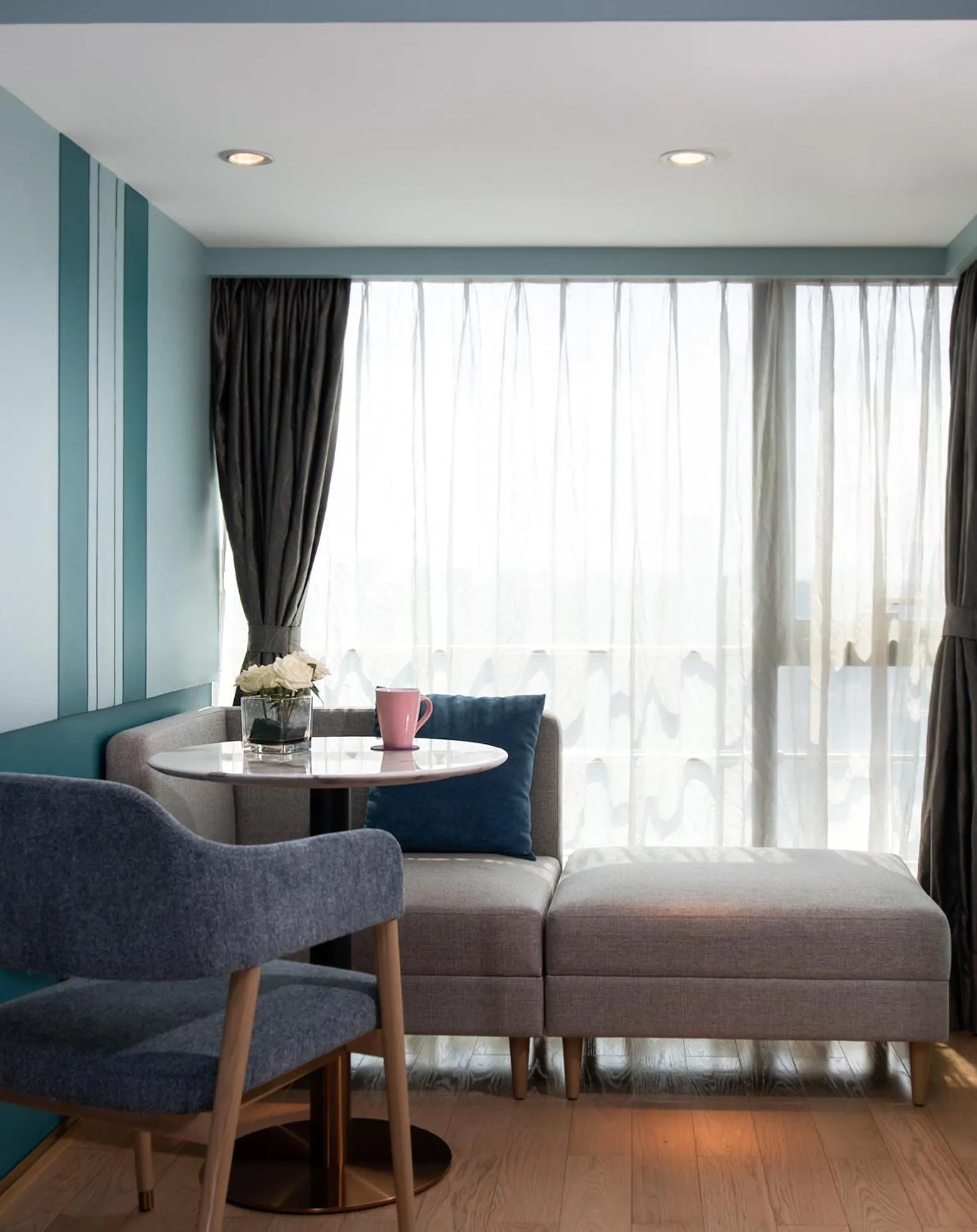 Balcony/Terrace in Sentosa Hotel Apartment Taoyuan Branch