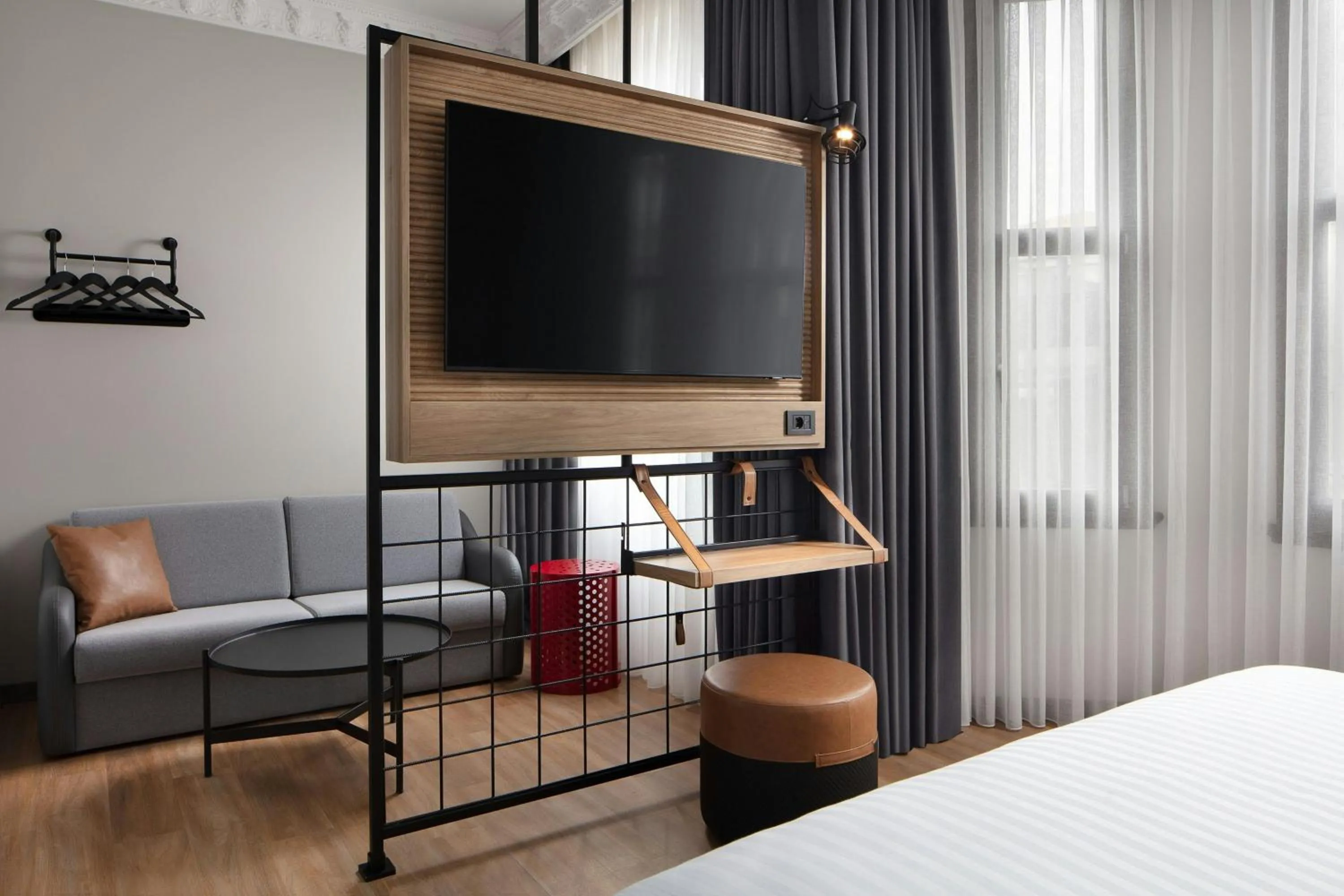 Photo of the whole room, Bed in Moxy Istanbul Taksim by Marriott Bonvoy