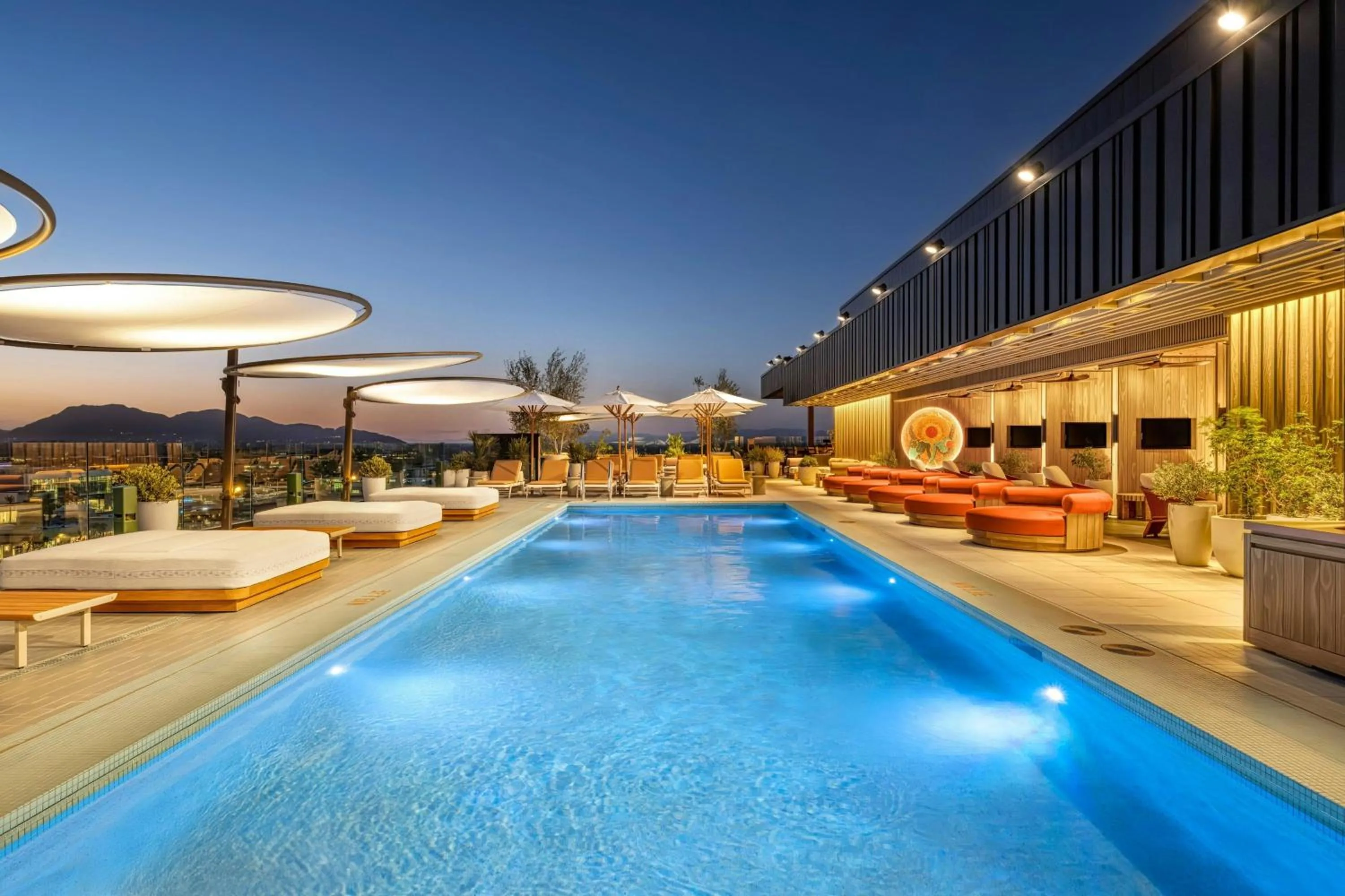 Swimming pool in The REMI, Scottsdale, Autograph Collection