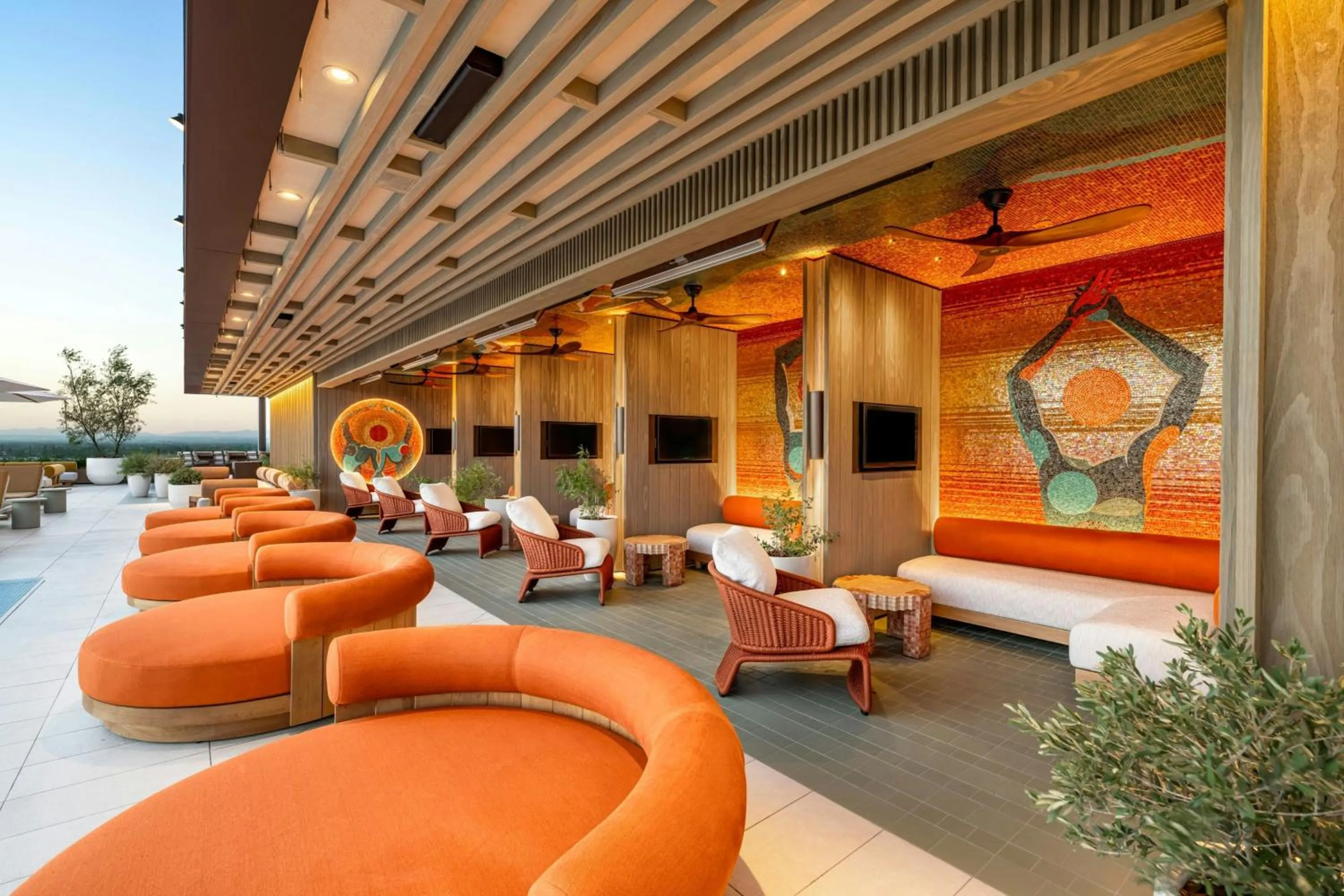 Swimming pool in The REMI, Scottsdale, Autograph Collection