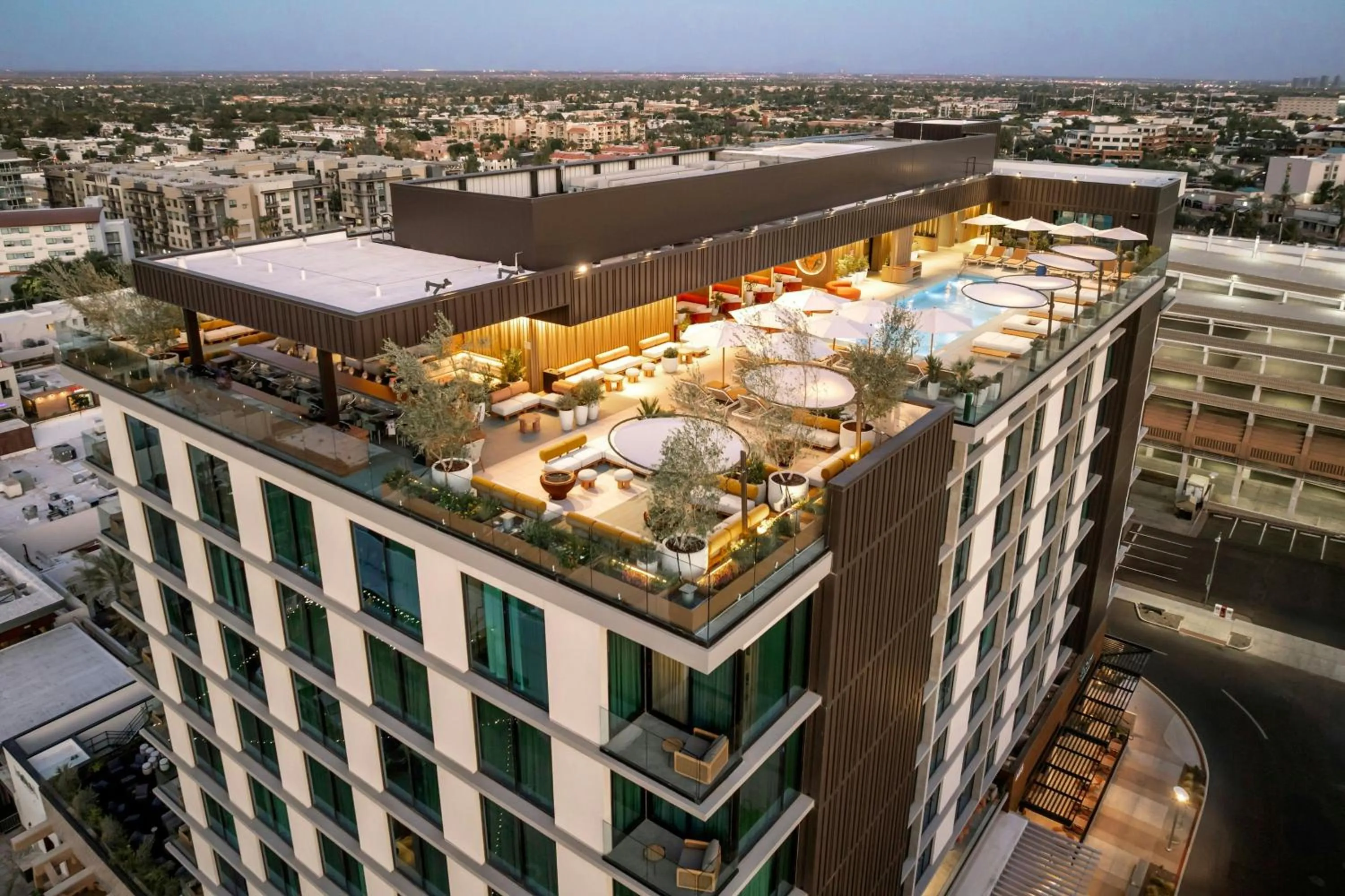 Swimming pool in The REMI, Scottsdale, Autograph Collection