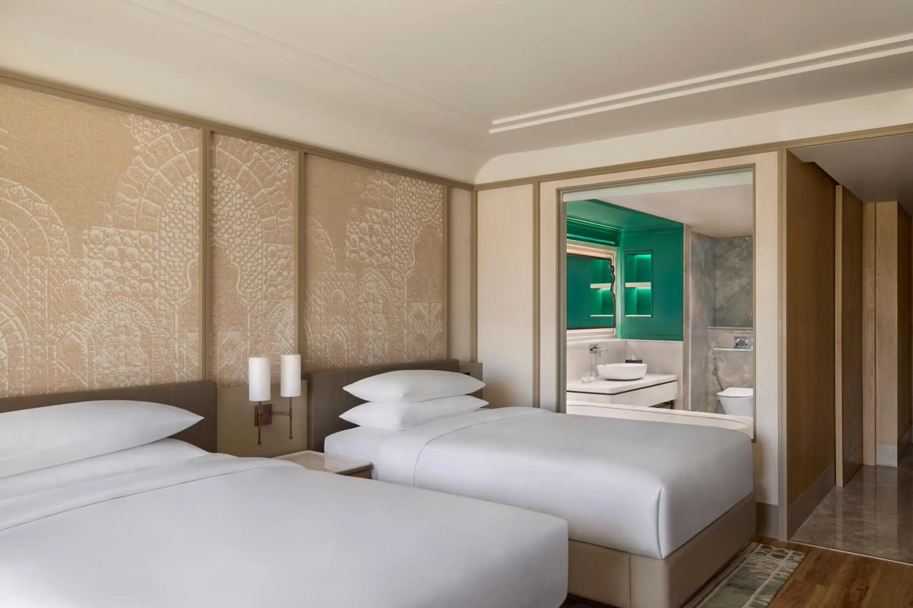 Deluxe Twin Room: Enjoy INR 1500 hotel credits per stay - single occupancy in Udaipur Marriott Hotel Deluxe Twin Room: Enjoy INR 1500 hotel credits per stay - single occupancy in Udaipur Marriott Hotel