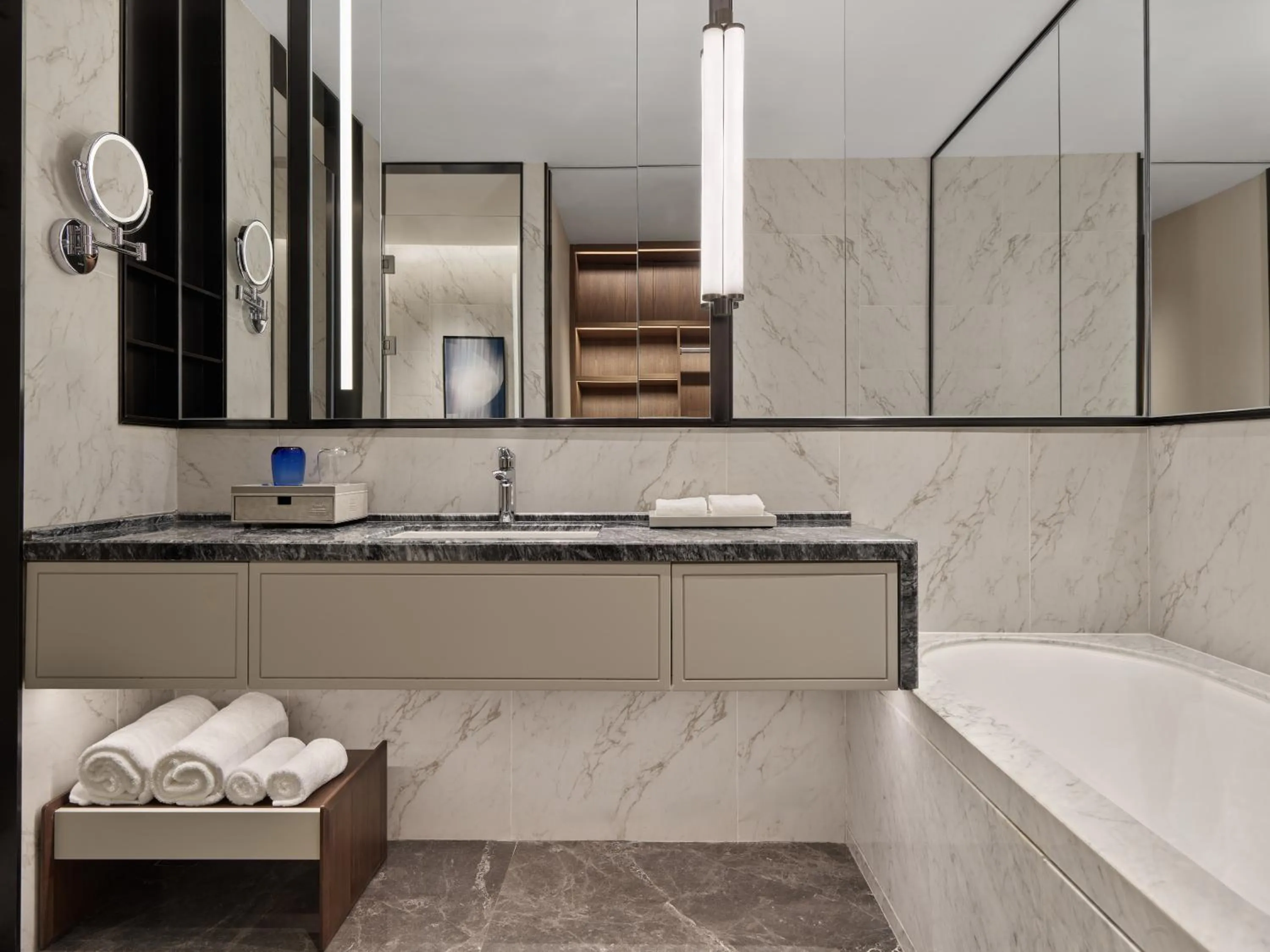 Toilet in Marriott Executive Apartments Suzhou Industrial Park