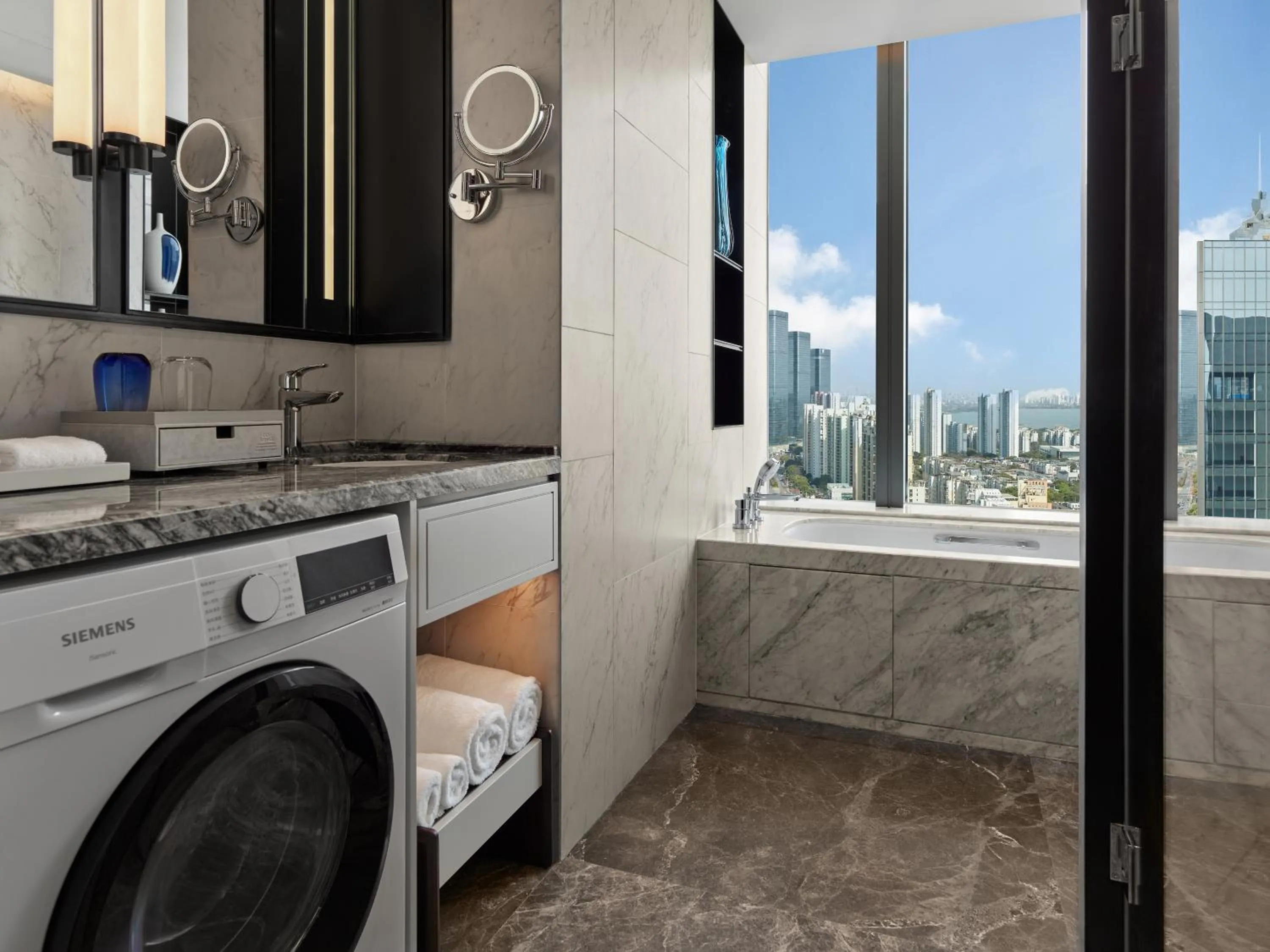 Toilet in Marriott Executive Apartments Suzhou Industrial Park