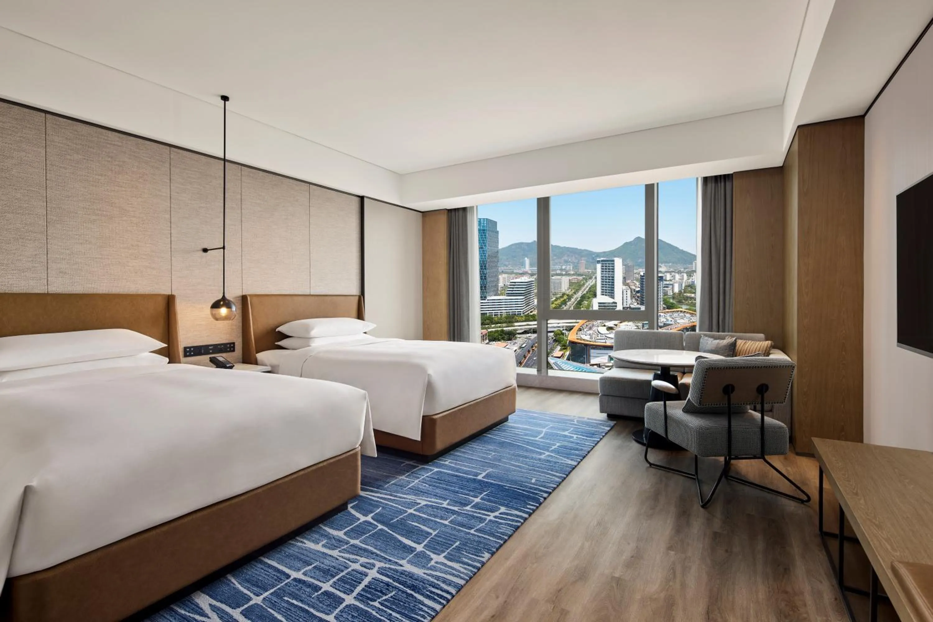 Bed in Sheraton Grand Xiamen Jimei