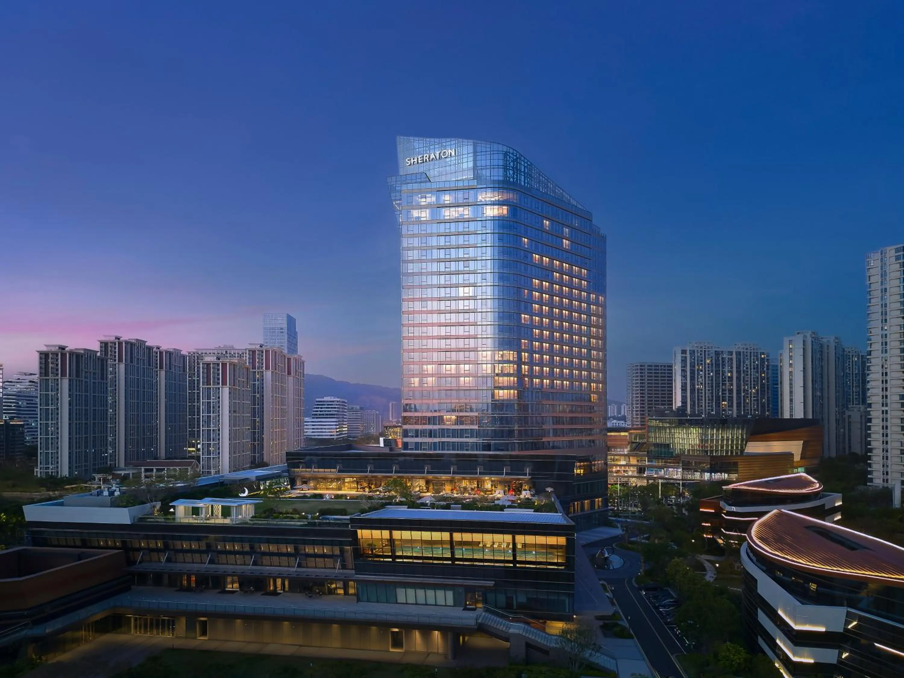 Property building in Sheraton Grand Xiamen Jimei