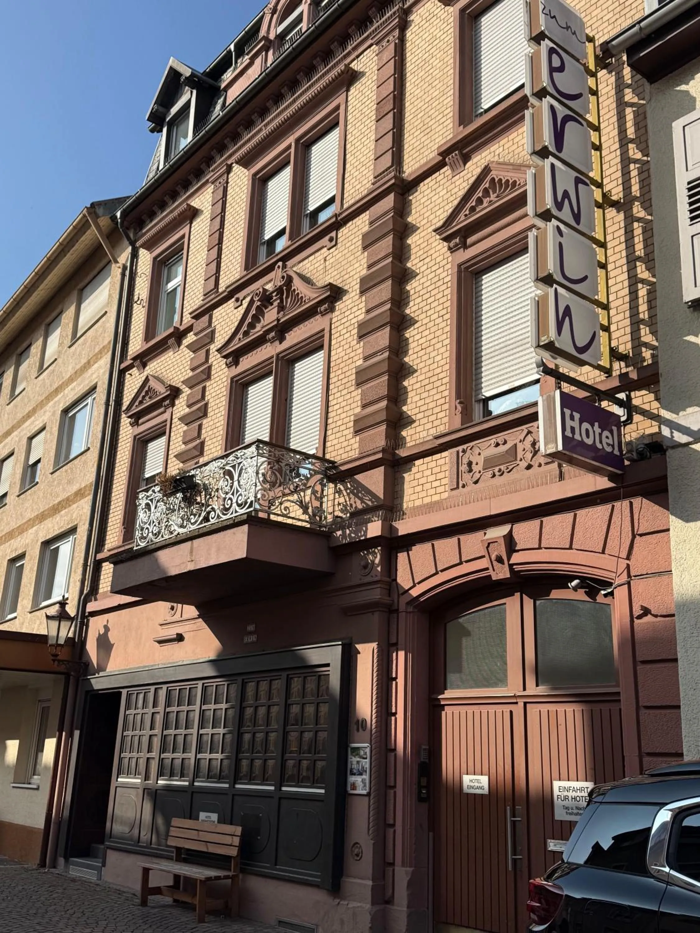 Property building in Hotel zum Erwin