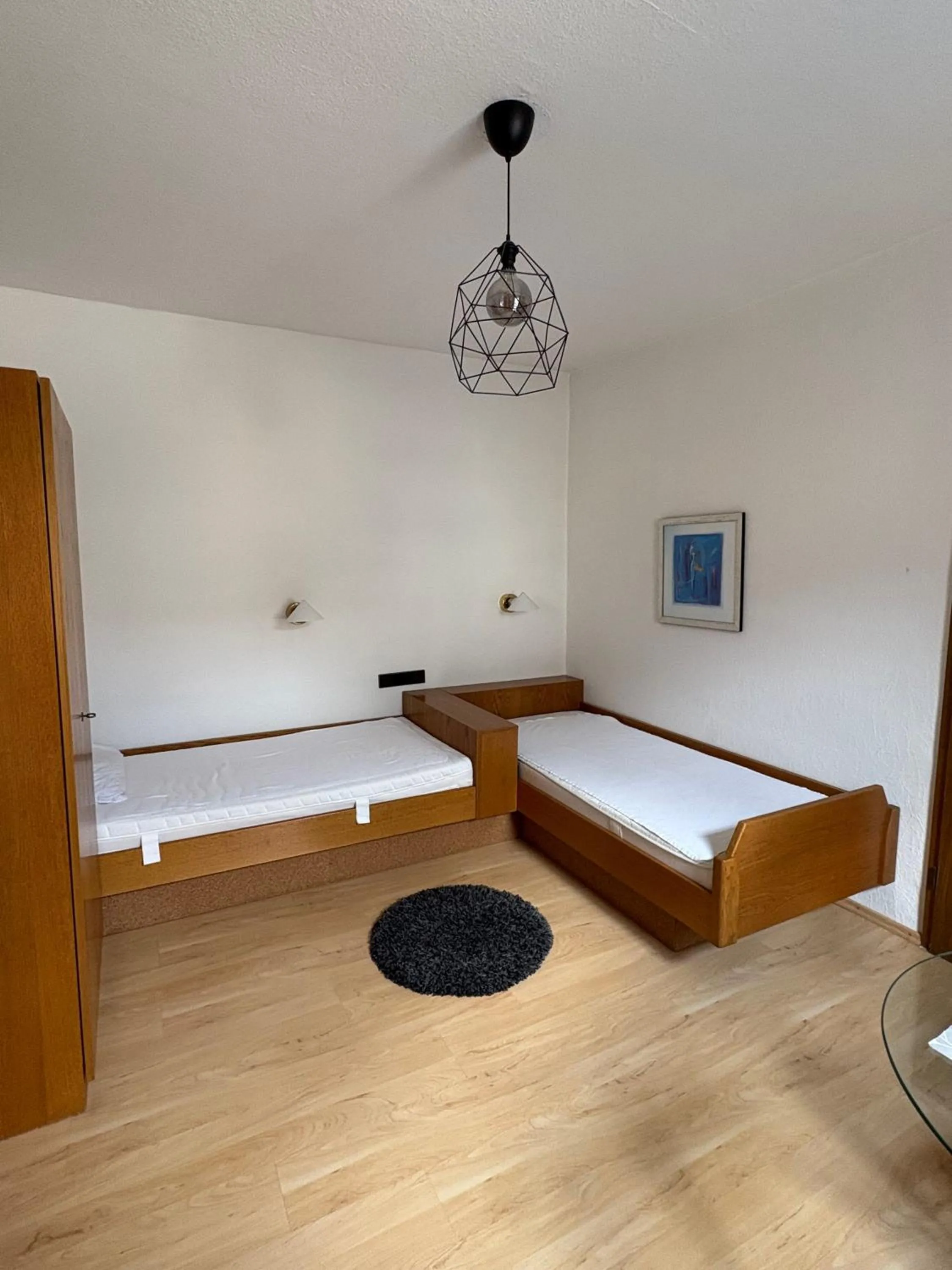 Bed in Hotel zum Erwin