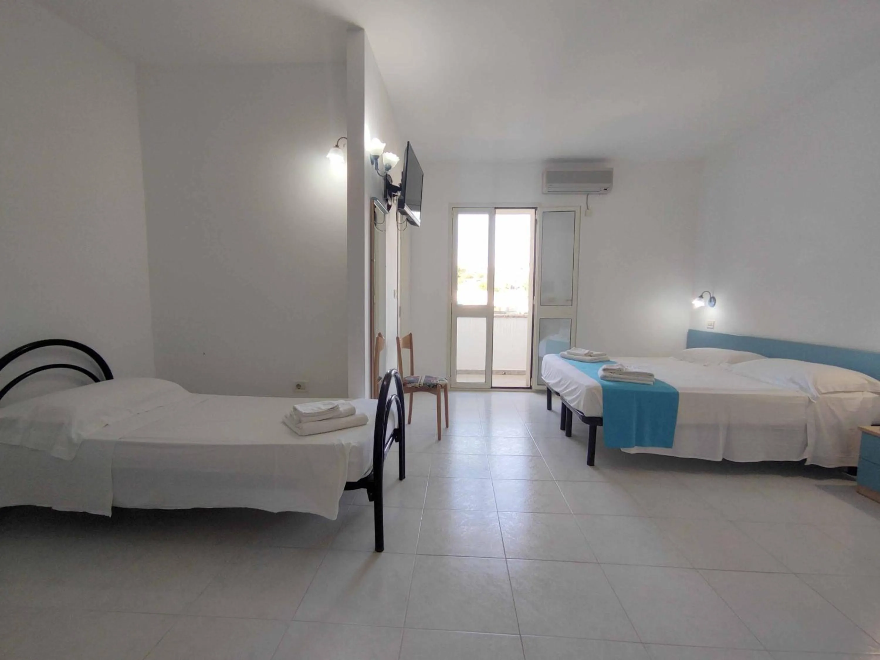 Bed in Picchio Hotel Pescoluse