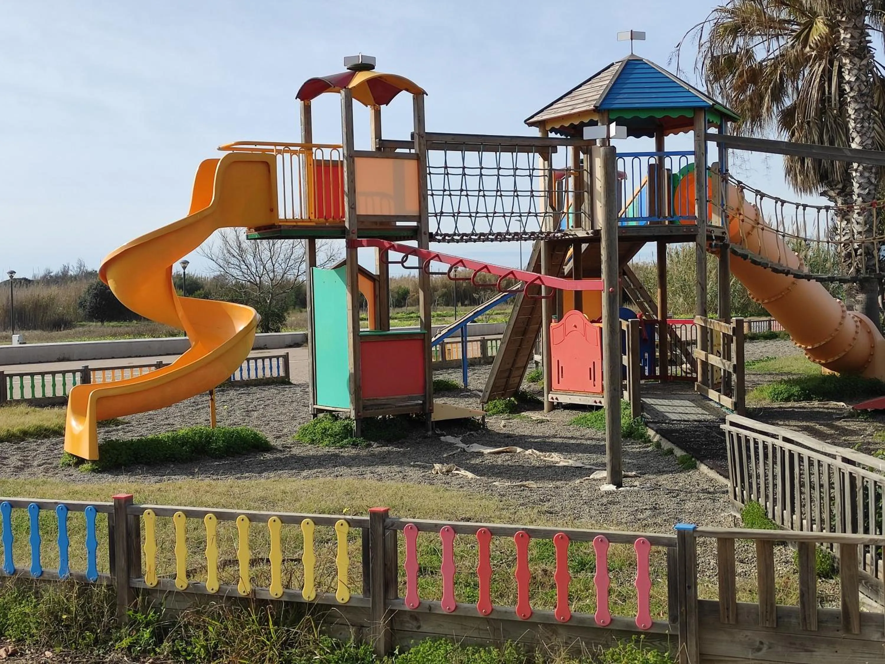 Children play ground in Picchio Hotel Pescoluse