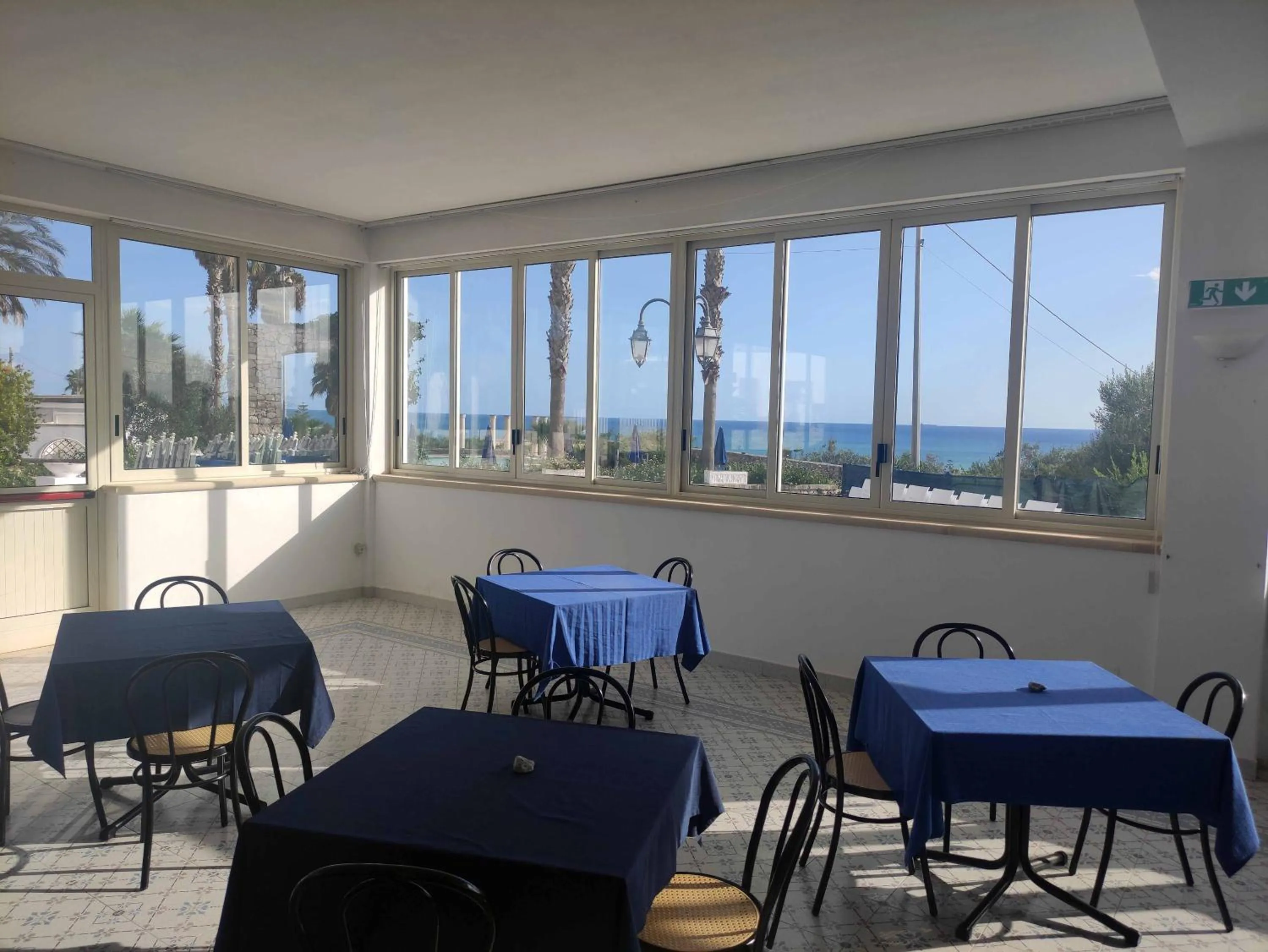 Restaurant/places to eat in Picchio Hotel Pescoluse