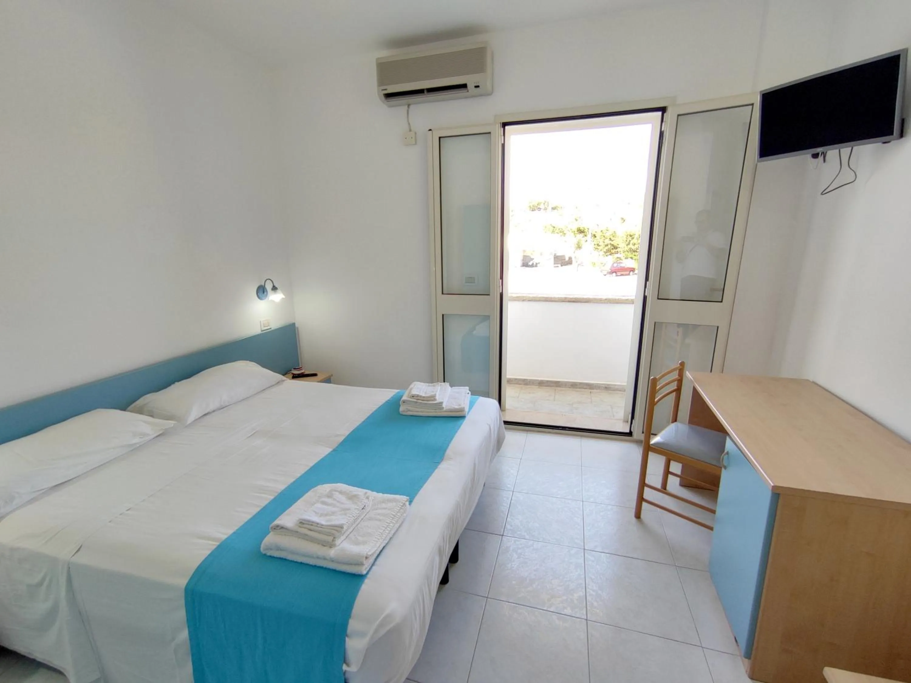 Bed in Picchio Hotel Pescoluse