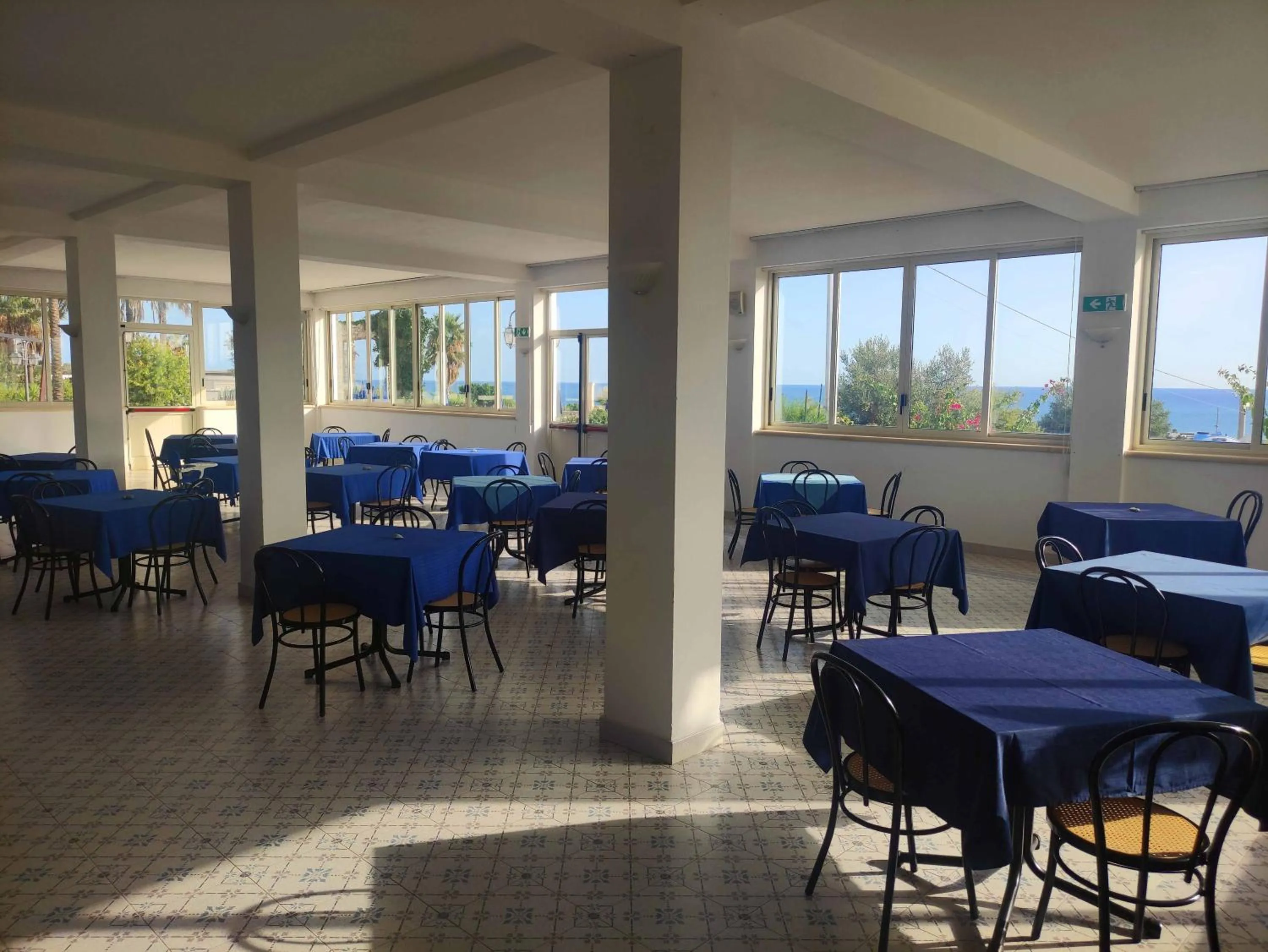 Restaurant/places to eat in Picchio Hotel Pescoluse