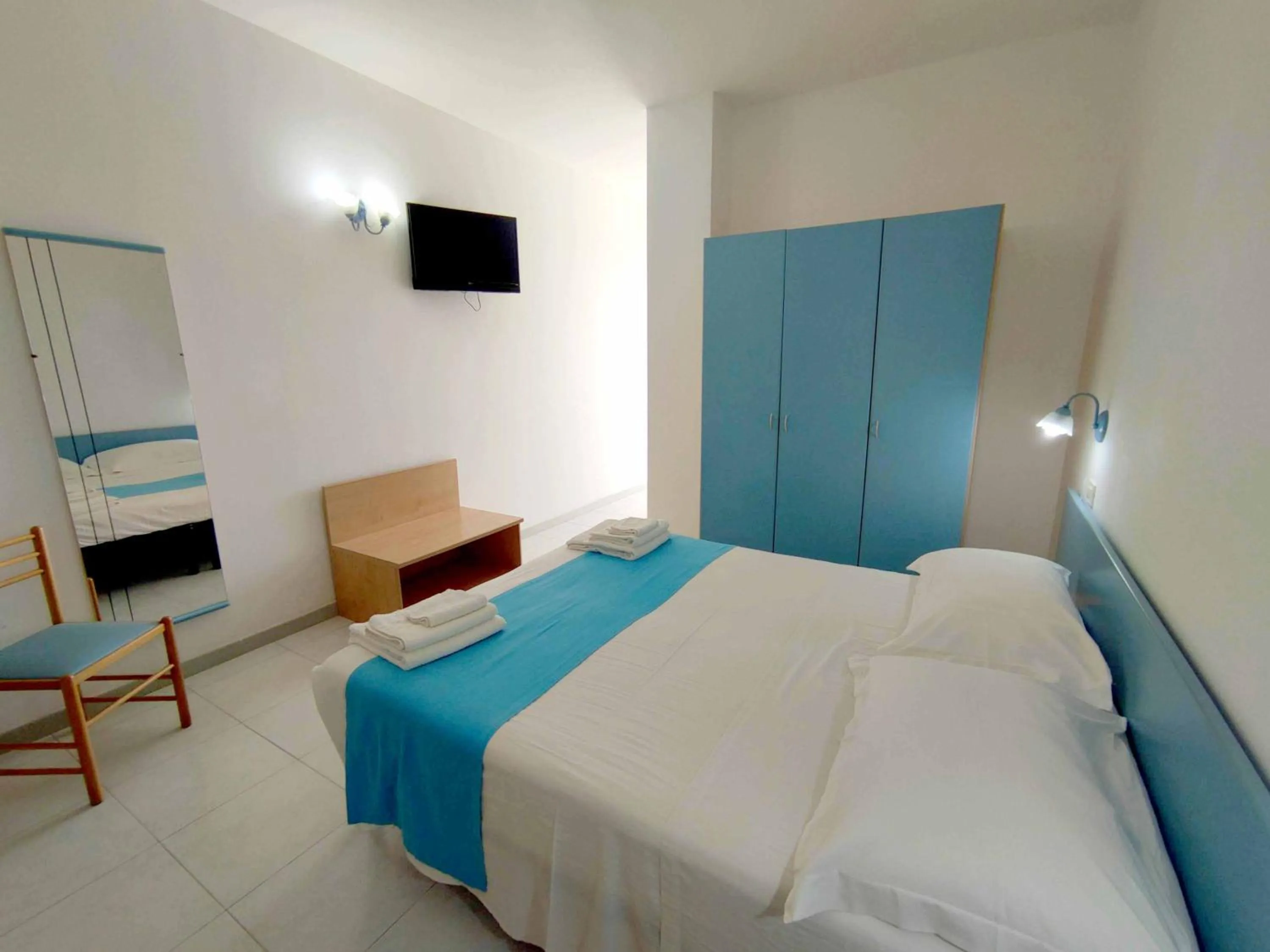 Bed in Picchio Hotel Pescoluse