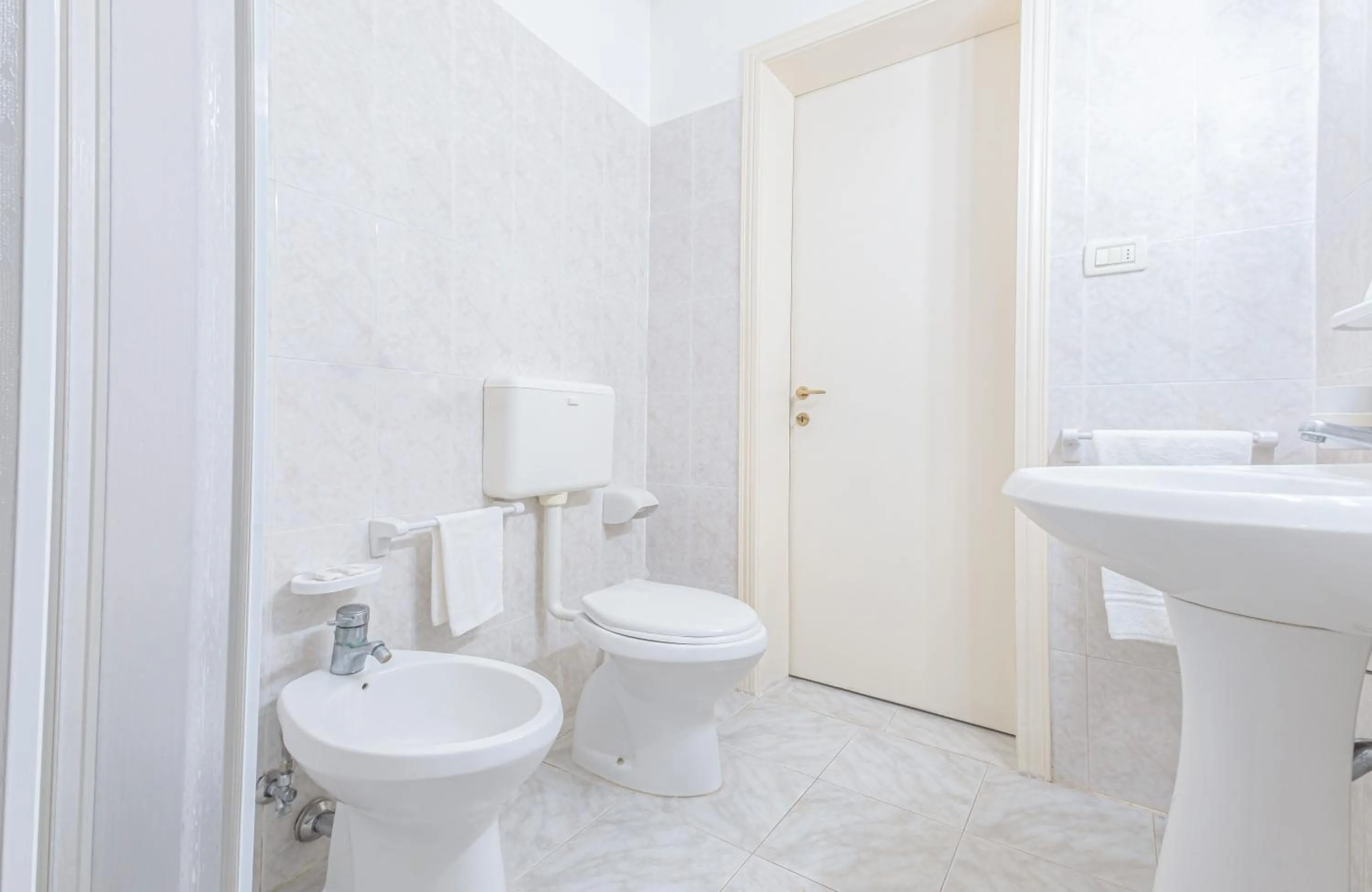 Shower in Picchio Hotel Pescoluse