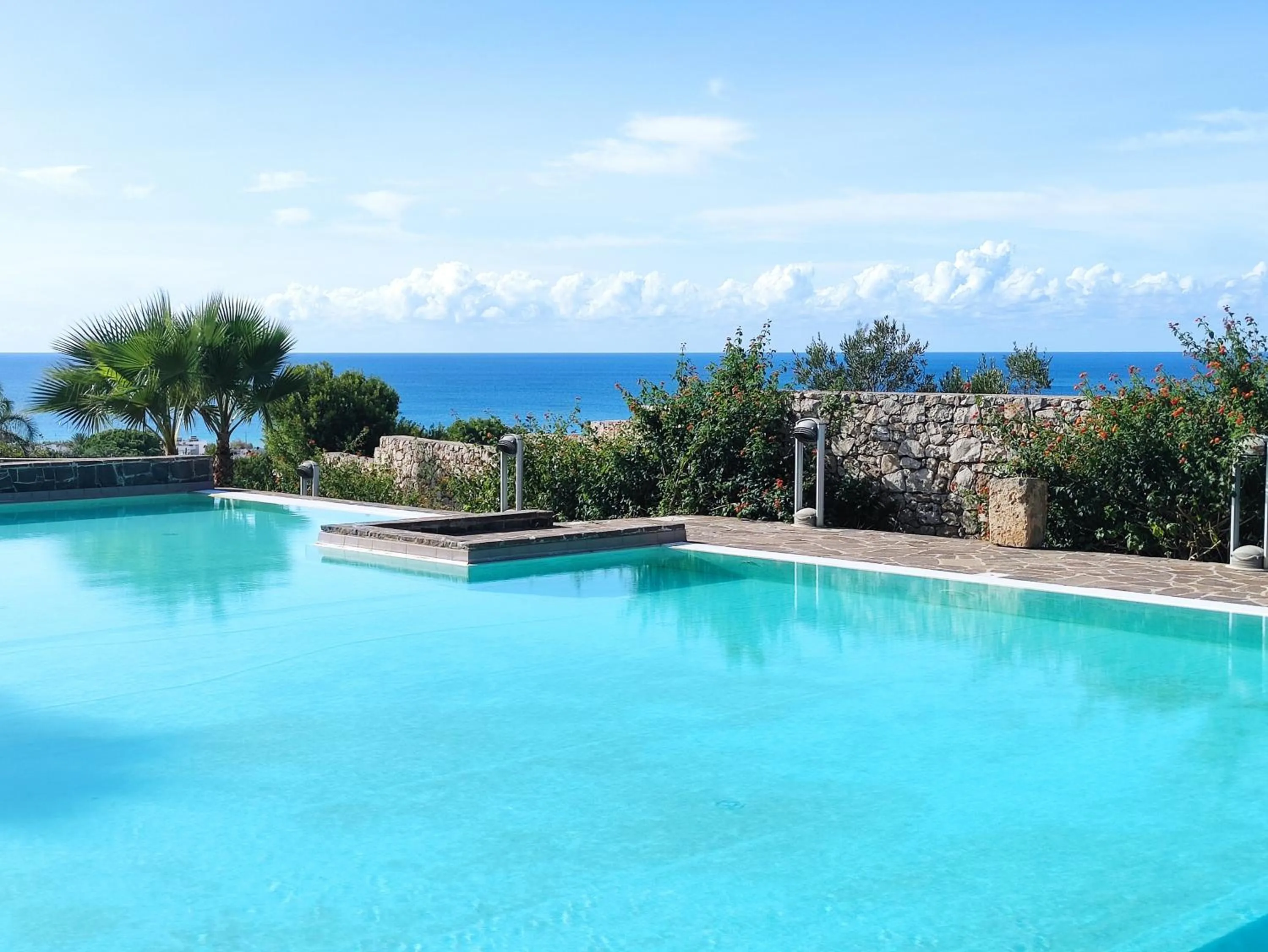 Sea view in Picchio Hotel Pescoluse