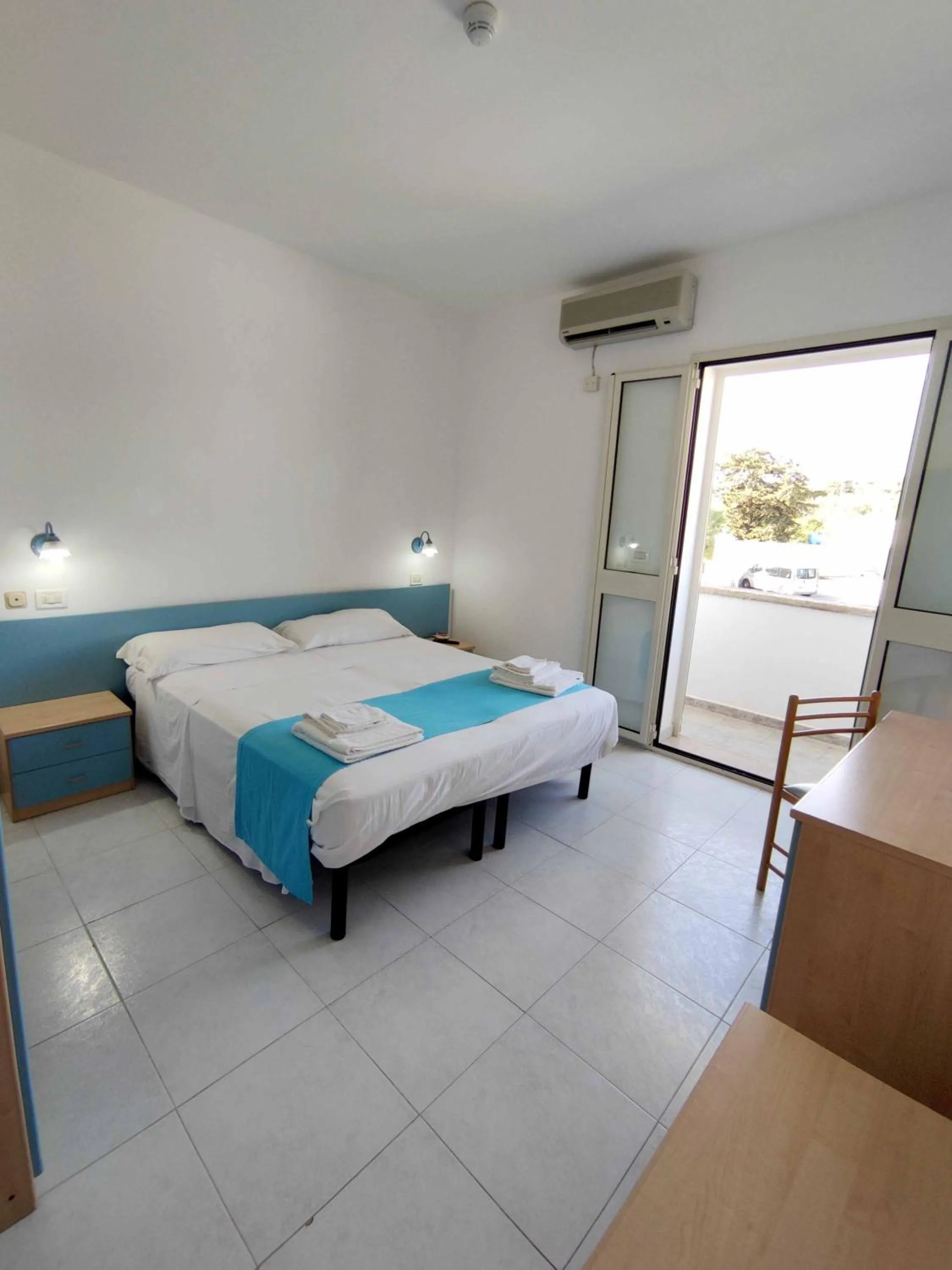 Bed in Picchio Hotel Pescoluse