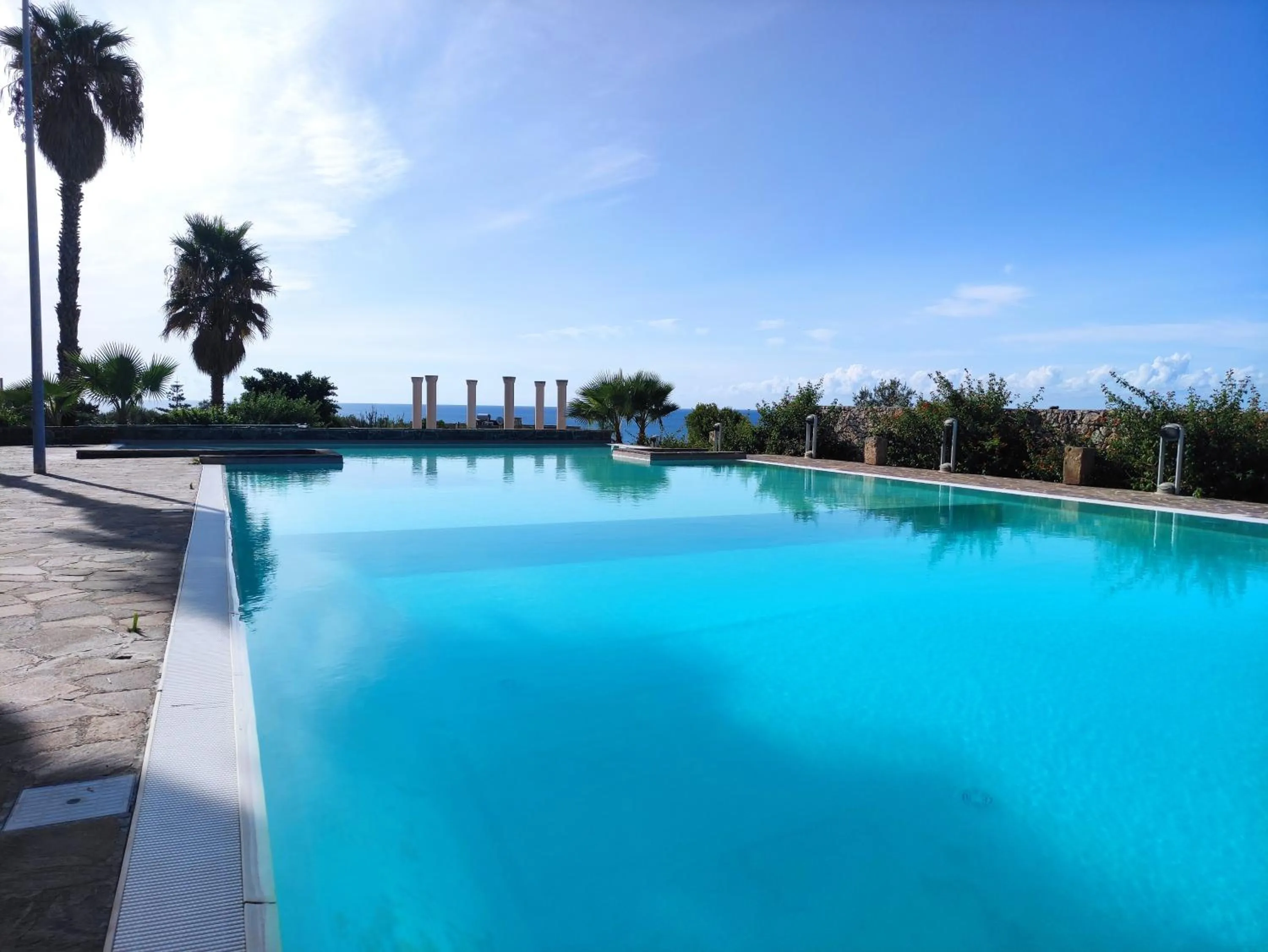 Sea view in Picchio Hotel Pescoluse