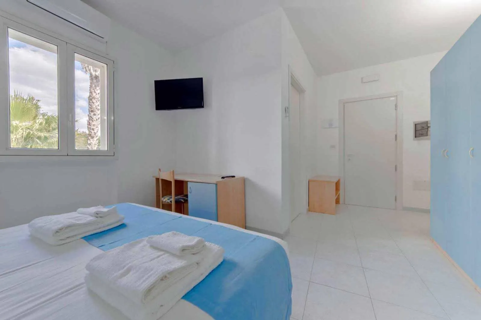 Bed in Picchio Hotel Pescoluse