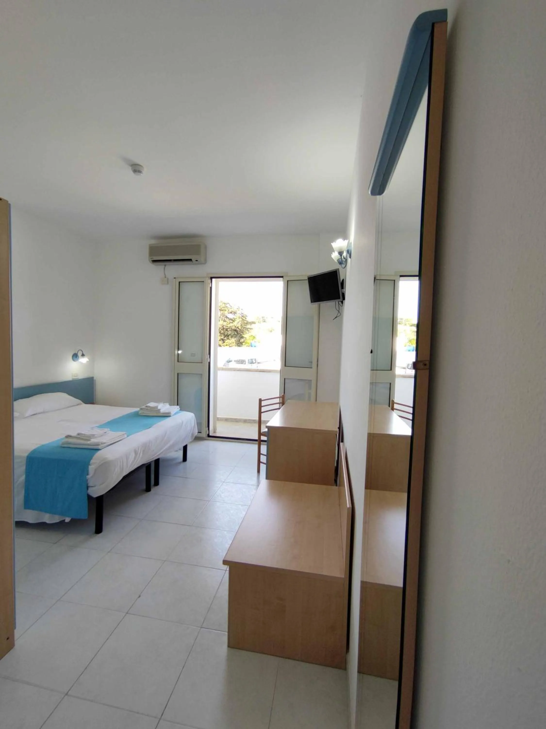 Bed in Picchio Hotel Pescoluse